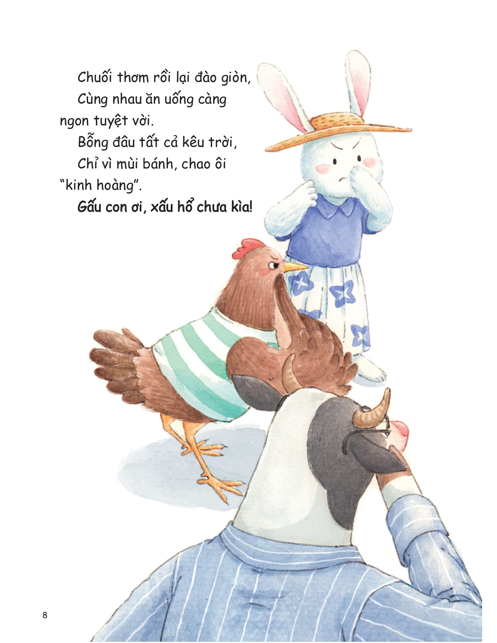 những bài học đầu tiên của bé - gấu con ơi, thẹn quá đi thôi! - Ảnh 8