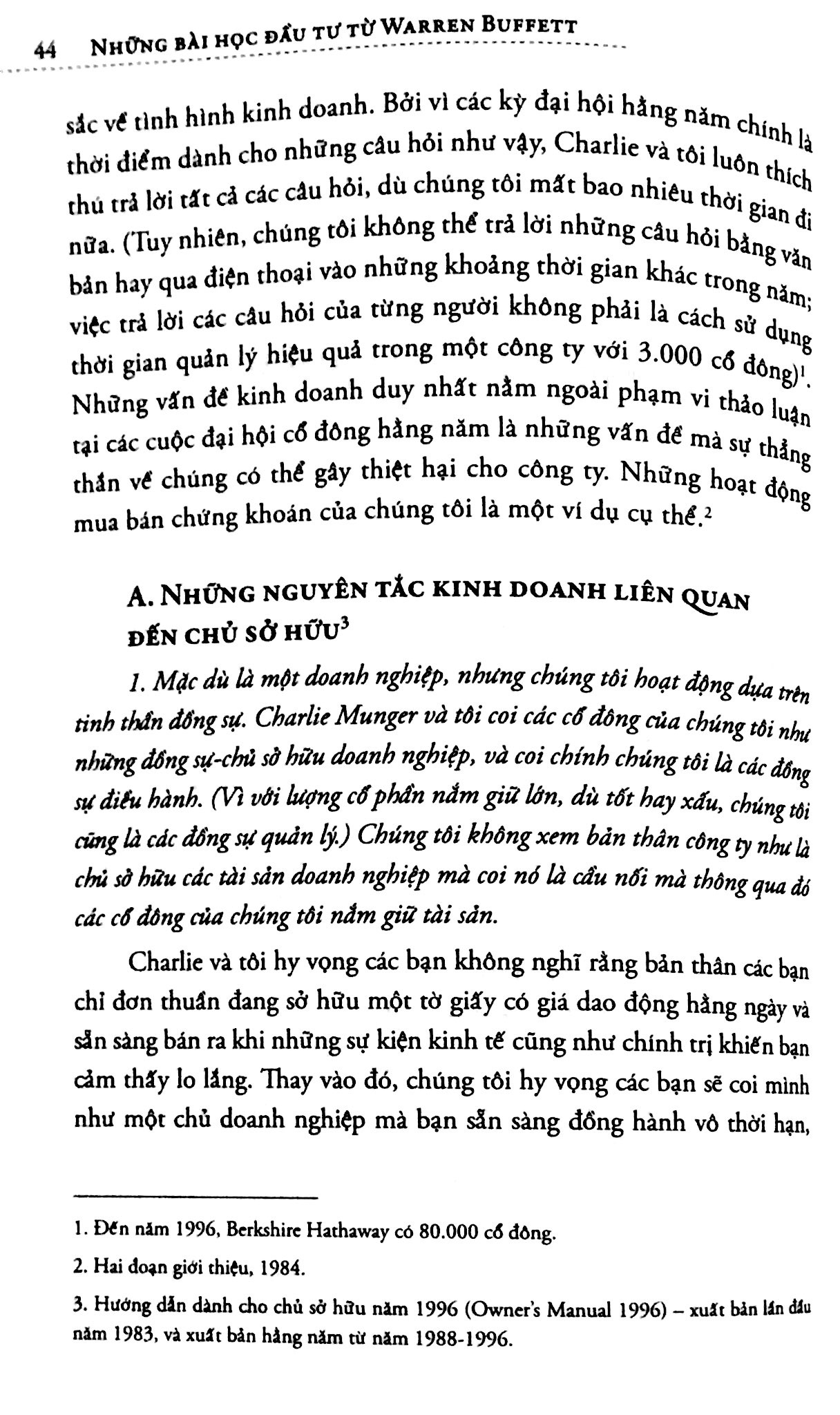 những bài học đầu tư từ warren buffett - Ảnh 7