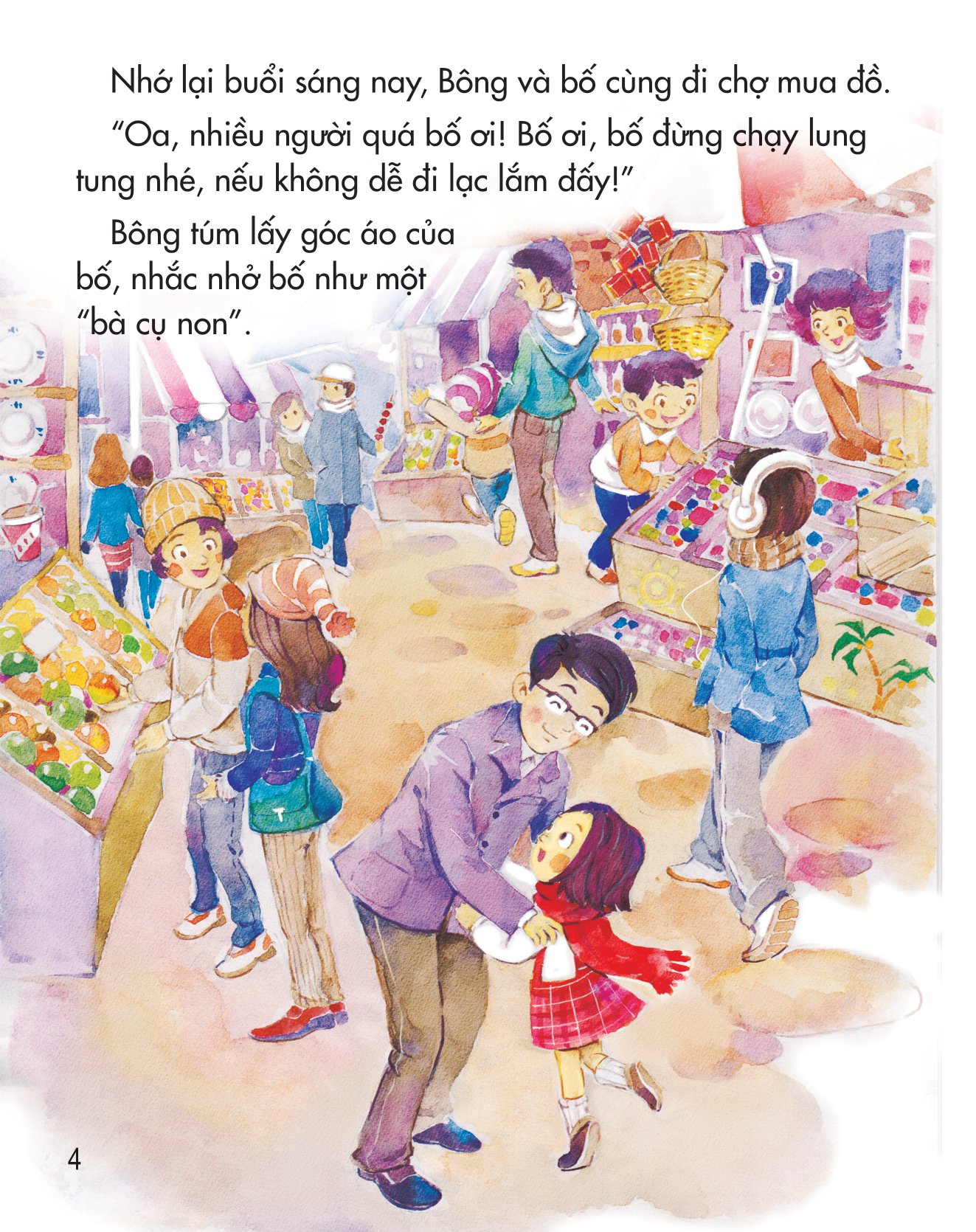 những bài học hay giúp bé lớn lên khỏe mạnh, an toàn - bố đi lạc mất rồi! - Ảnh 5