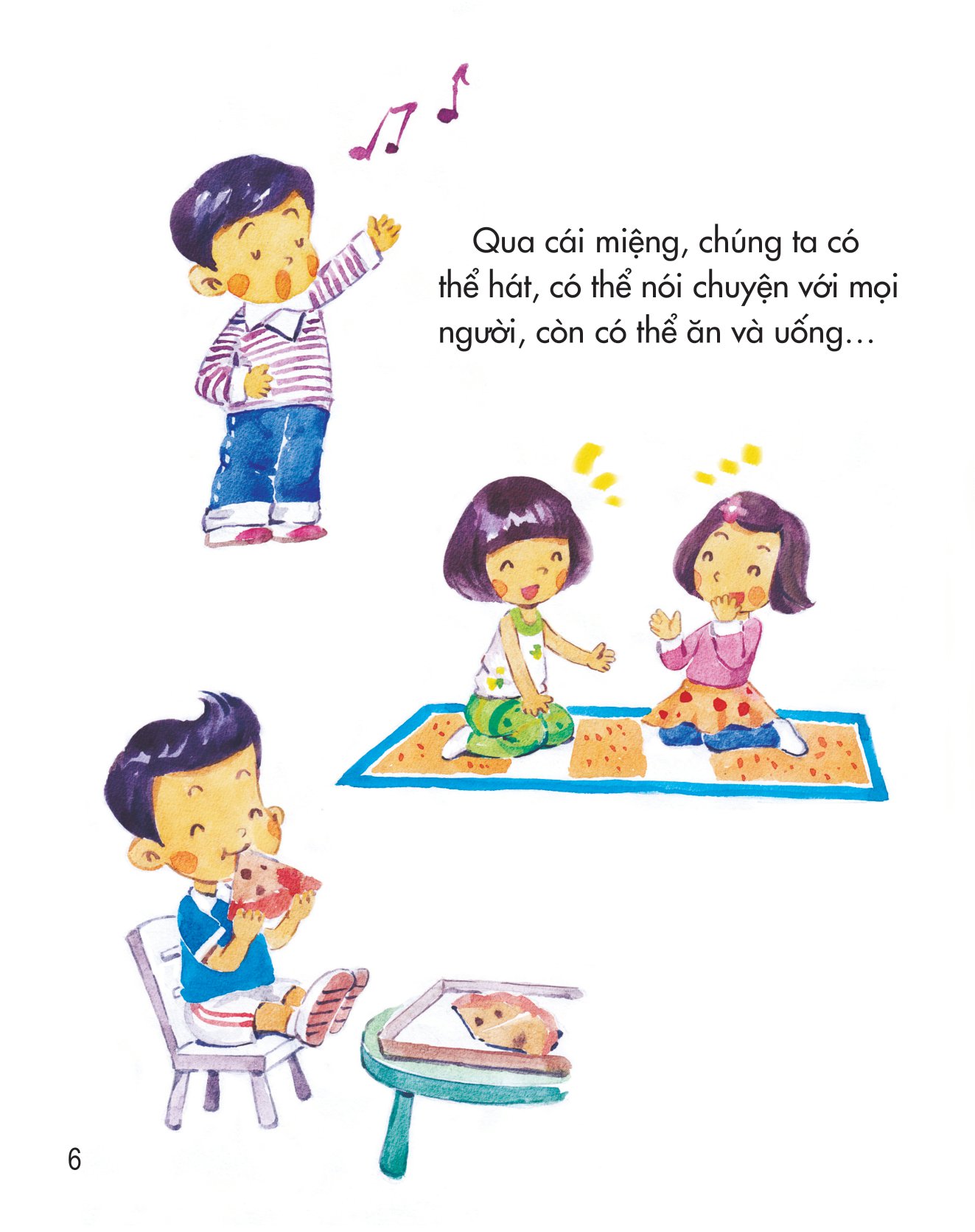những bài học hay giúp bé lớn lên khỏe mạnh, an toàn - cơ thể cần chúng ta bảo vệ - Ảnh 7