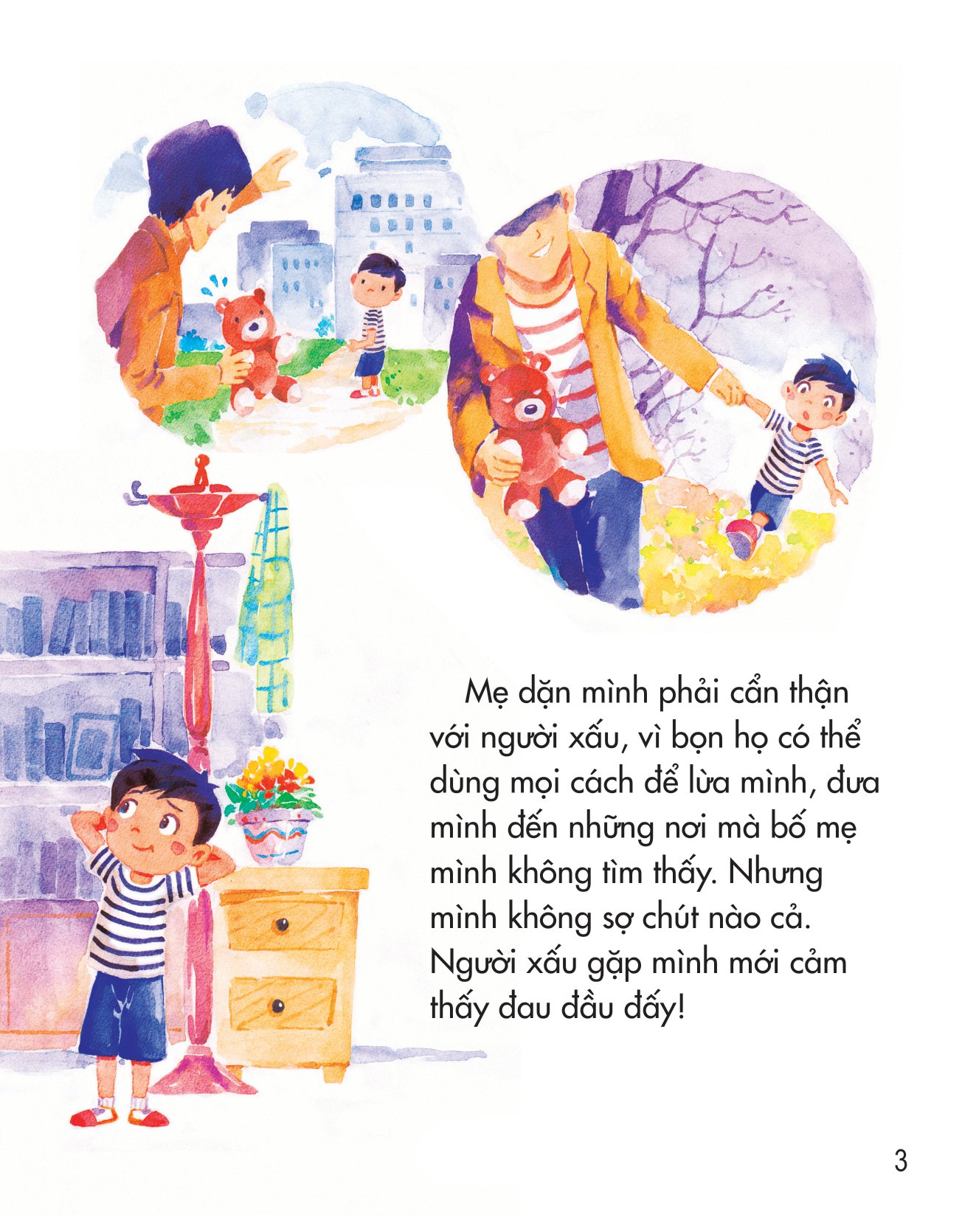 những bài học hay giúp bé lớn lên khỏe mạnh, an toàn - tớ không sợ người xấu - Ảnh 4