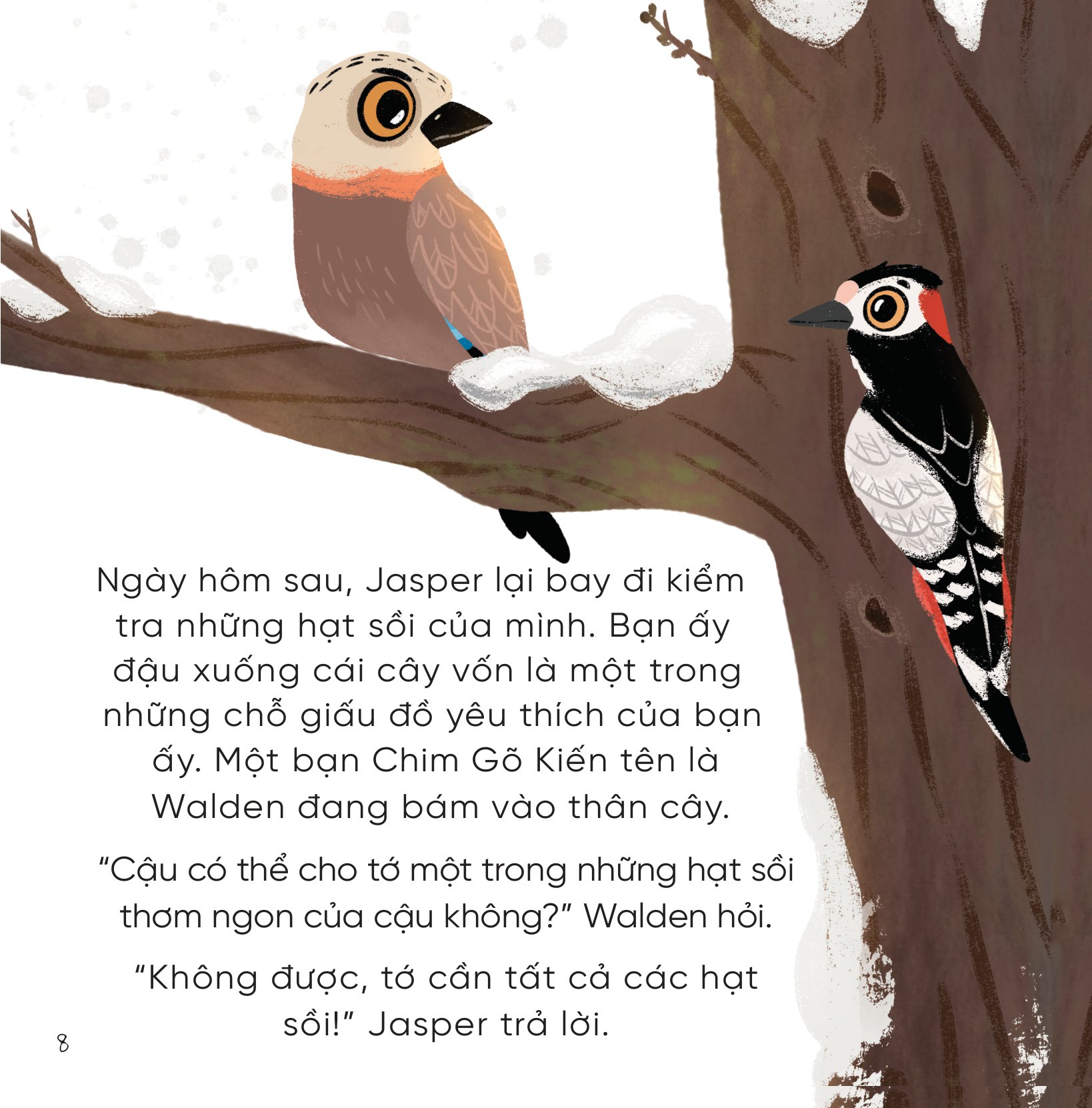 những bài học nhỏ từ rừng xanh - chú chim ích kỷ học cách chia sẻ - Ảnh 9