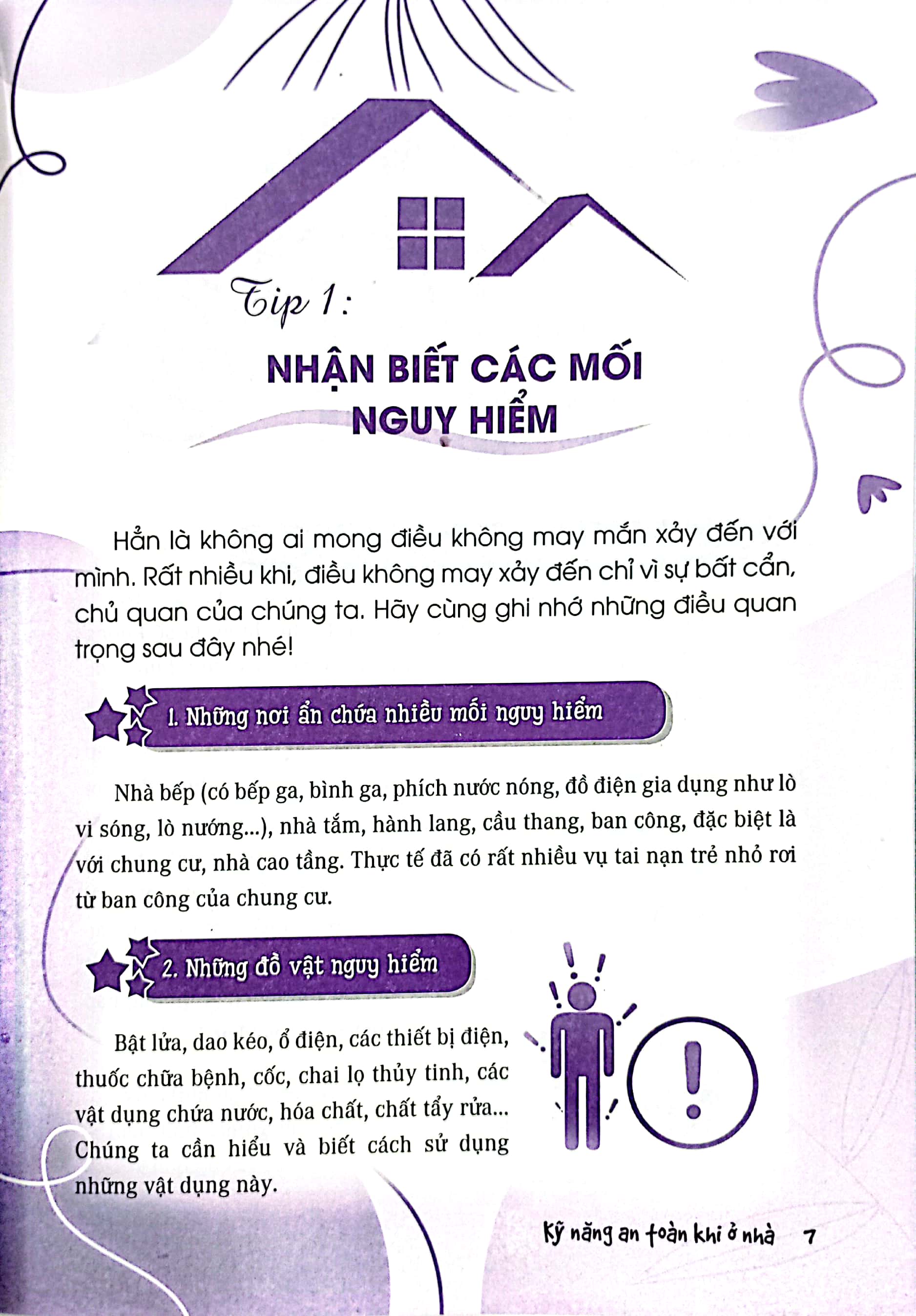 những bài học về sự an toàn - kỹ năng an toàn khi ở nhà - Ảnh 4