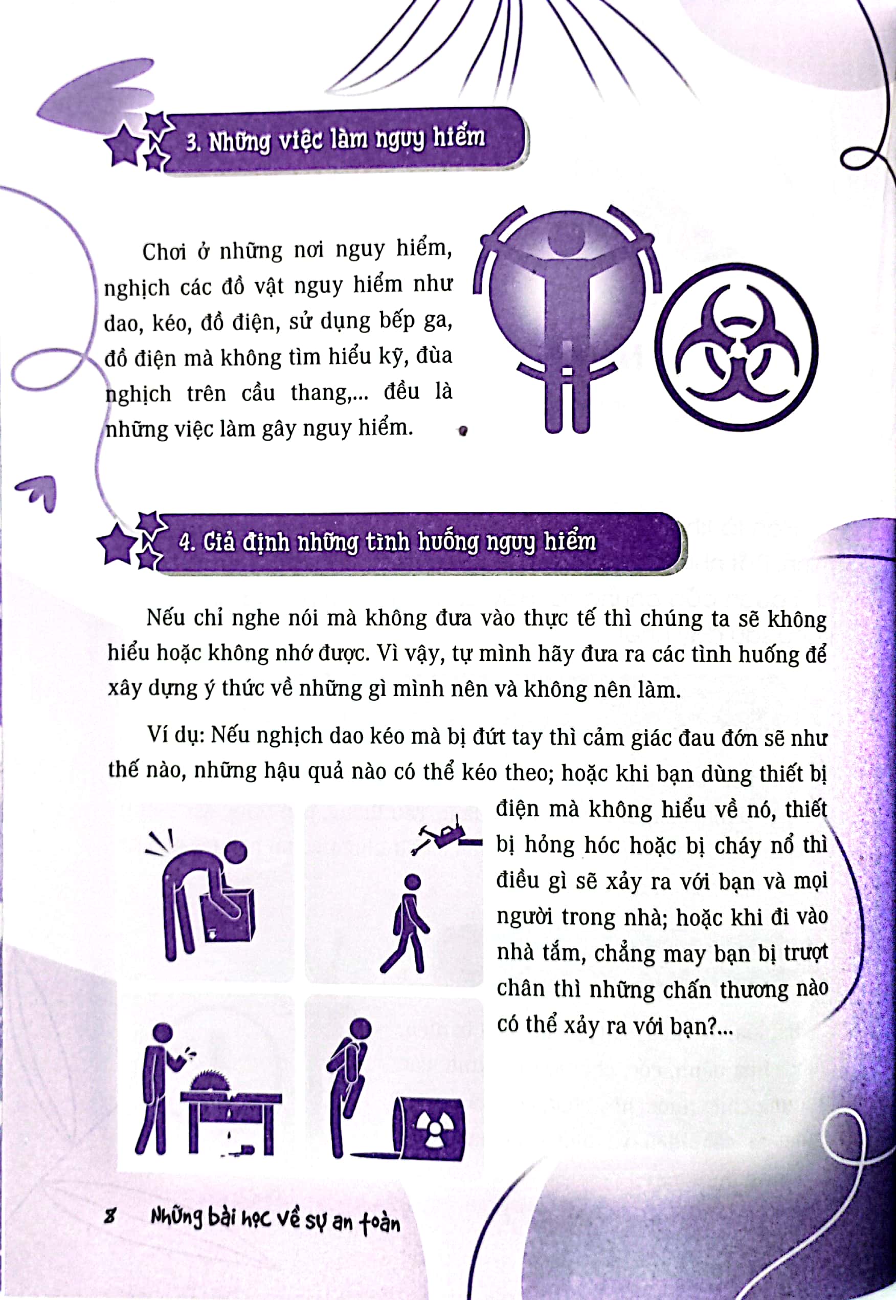 những bài học về sự an toàn - kỹ năng an toàn khi ở nhà - Ảnh 5