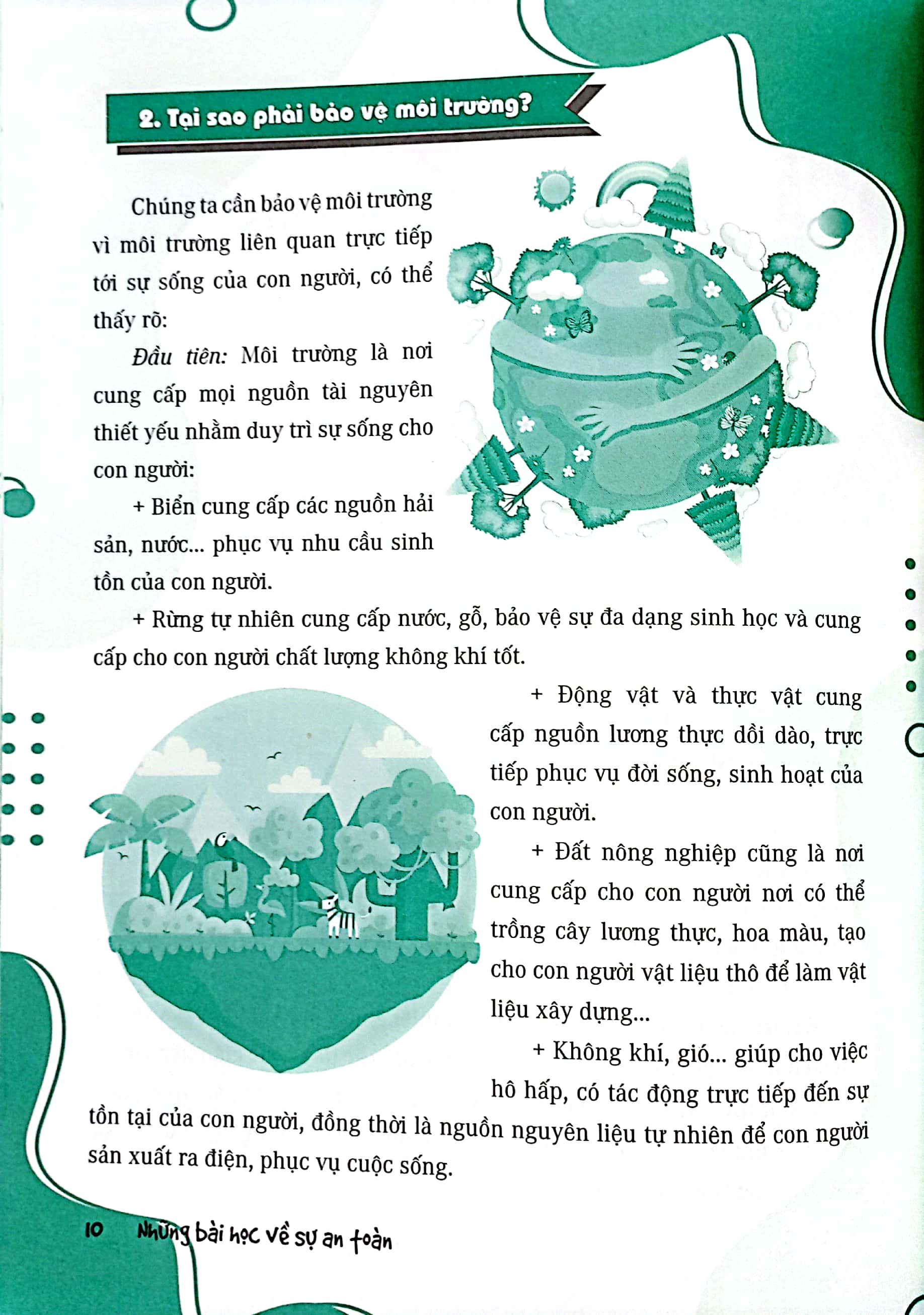 những bài học về sự an toàn - kỹ năng bảo vệ môi trường sống - Ảnh 5