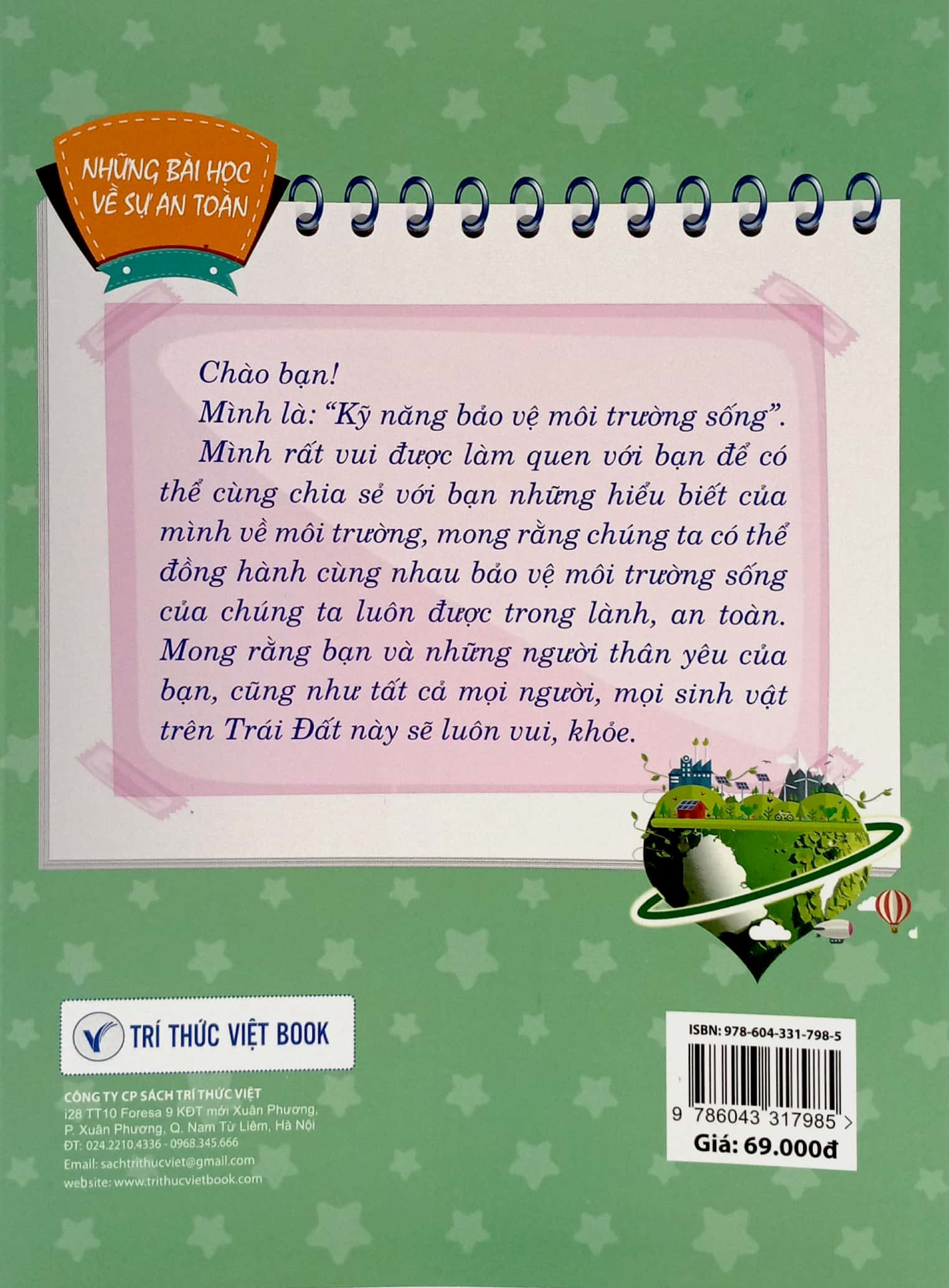 những bài học về sự an toàn - kỹ năng bảo vệ môi trường sống - Ảnh 6