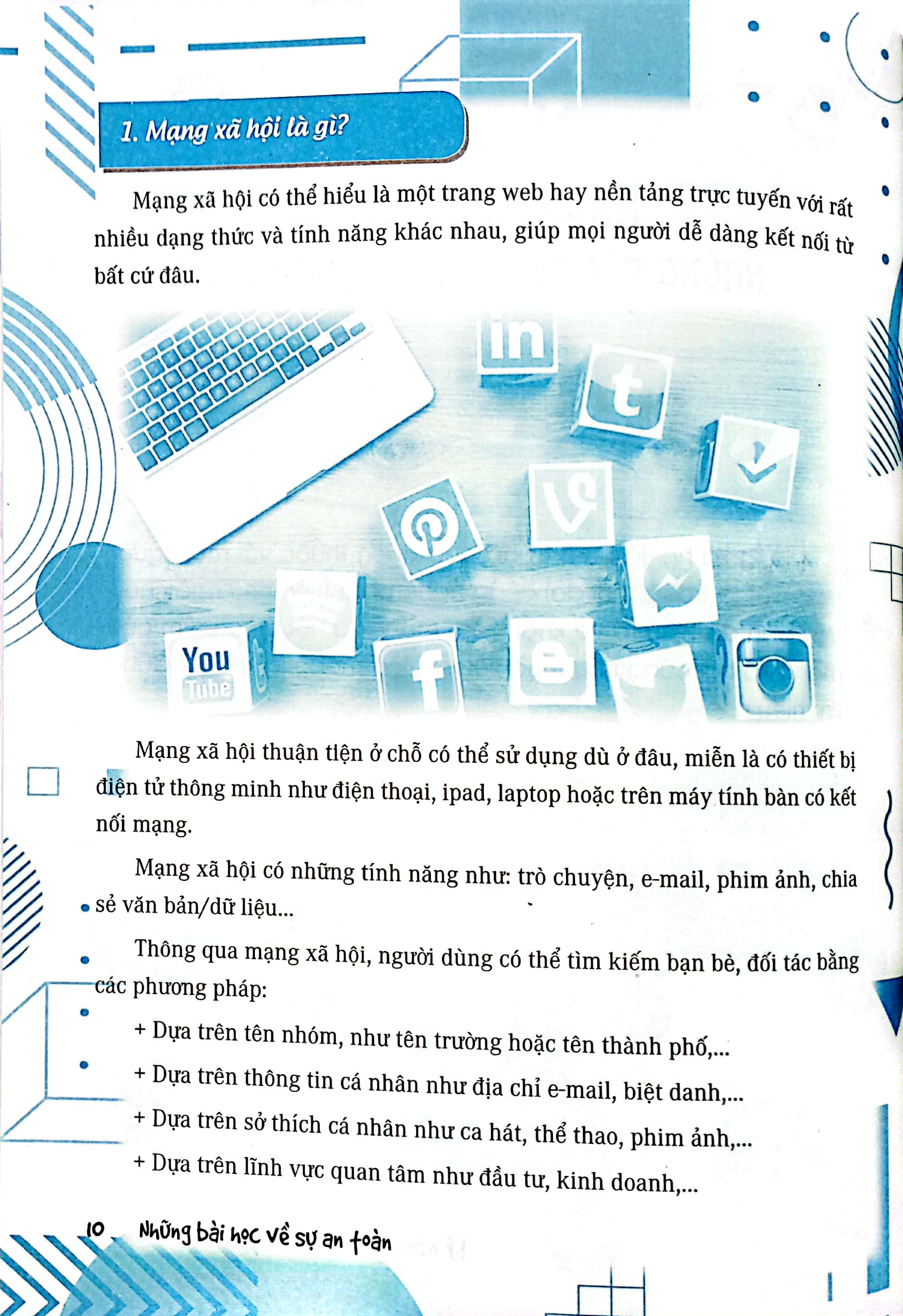 những bài học về sự an toàn- kỹ năng sử dụng mạng xã hội an toàn - Ảnh 5