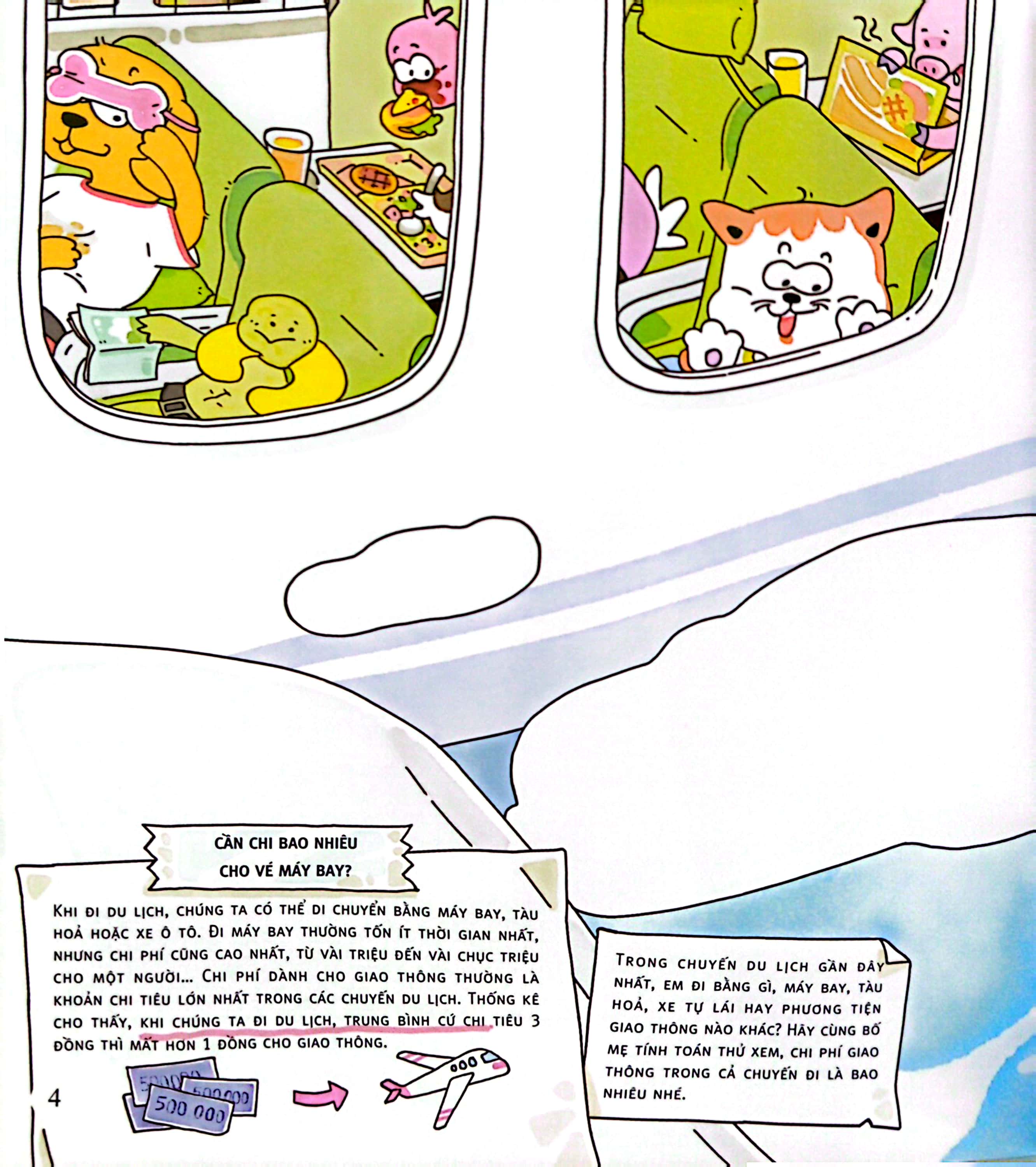 những bài học về tiền bạc dành cho trẻ em - đi du lịch có mất tiền không? - Ảnh 4