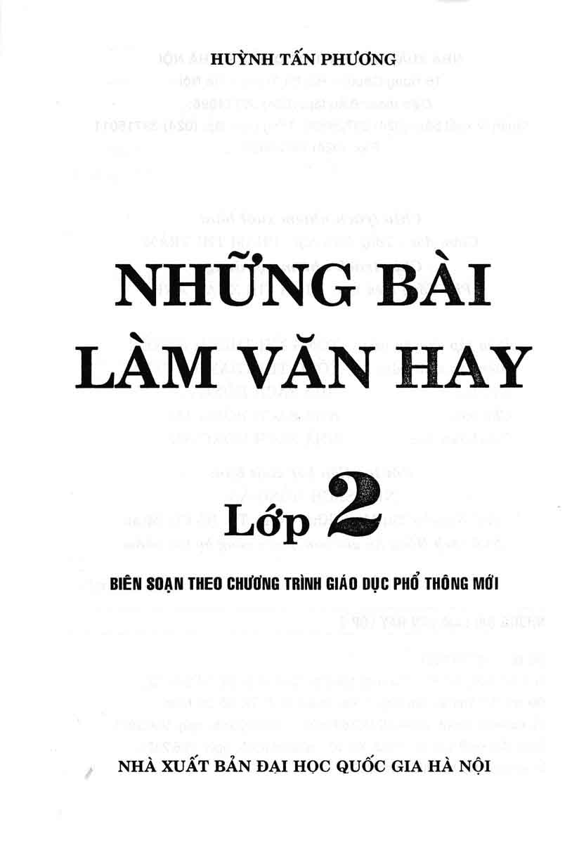 những bài làm văn hay 2 (biên soạn theo chương trình giáo dục phổ thông mới) - Ảnh 3