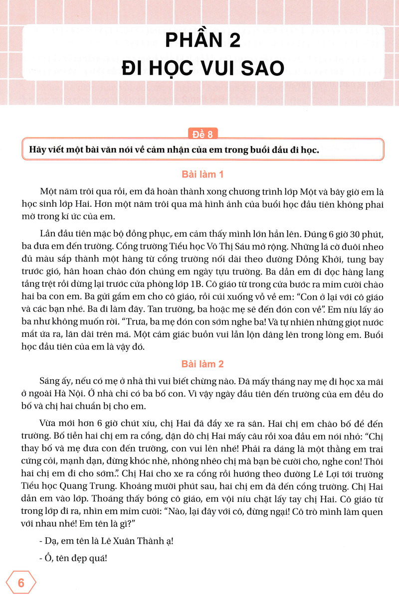 những bài làm văn mẫu 2 (kết nối) - Ảnh 10