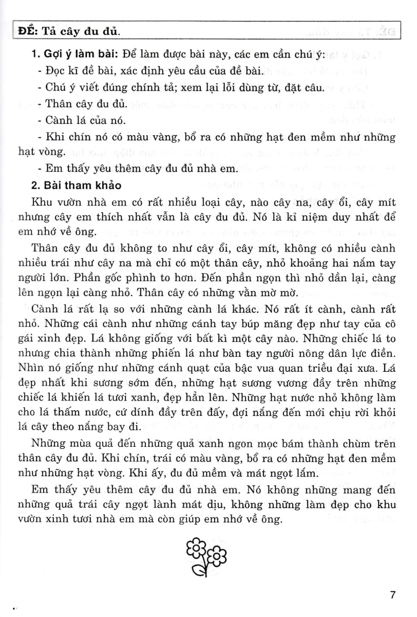 những bài làm văn mẫu 4 (dùng chung cho các bộ sgk hiện hành) - Ảnh 15