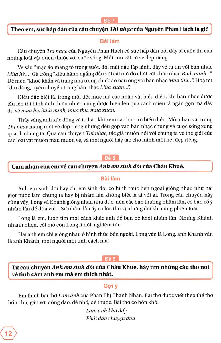 những bài làm văn mẫu 4 - tập 1 (kết nối) - Ảnh 9