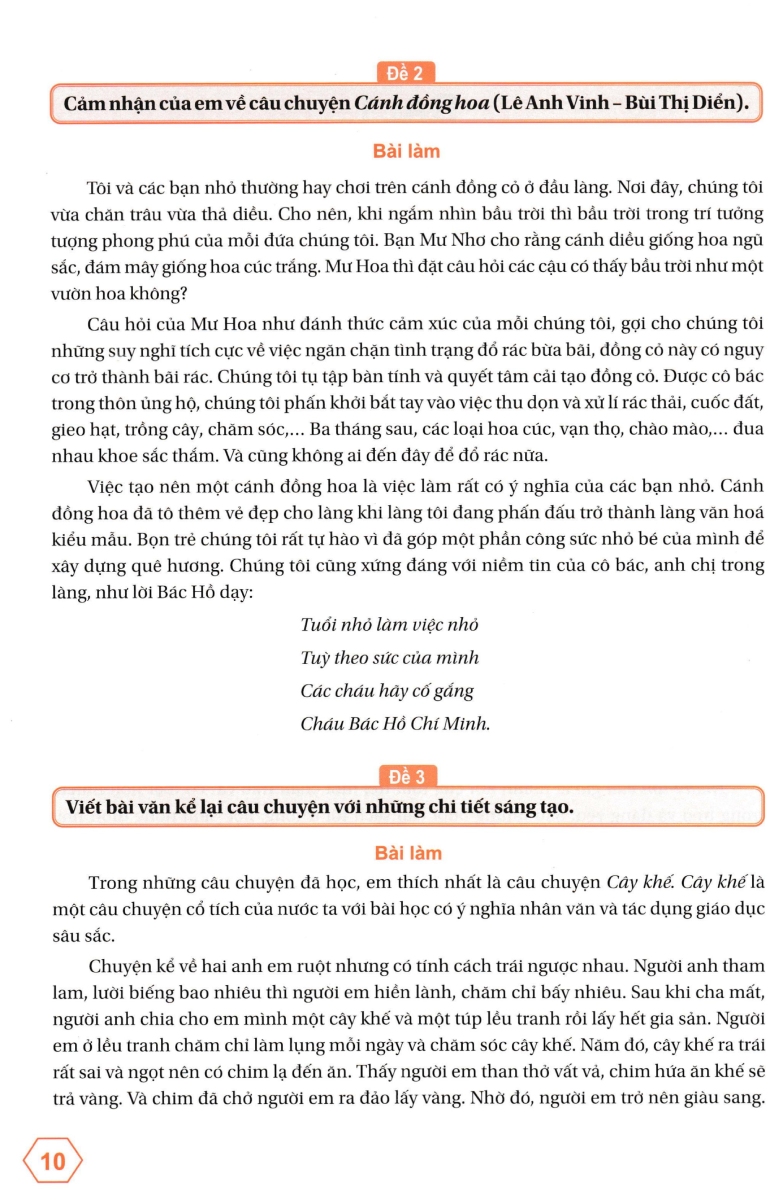 những bài làm văn mẫu 5 - tập 1 (kết nối) - Ảnh 8