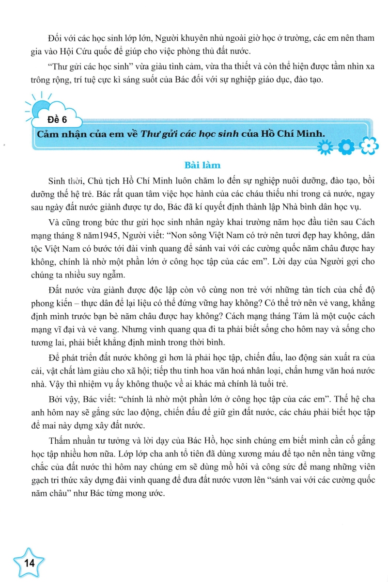 những bài làm văn mẫu 5 - tập 2 (cánh diều) - Ảnh 11