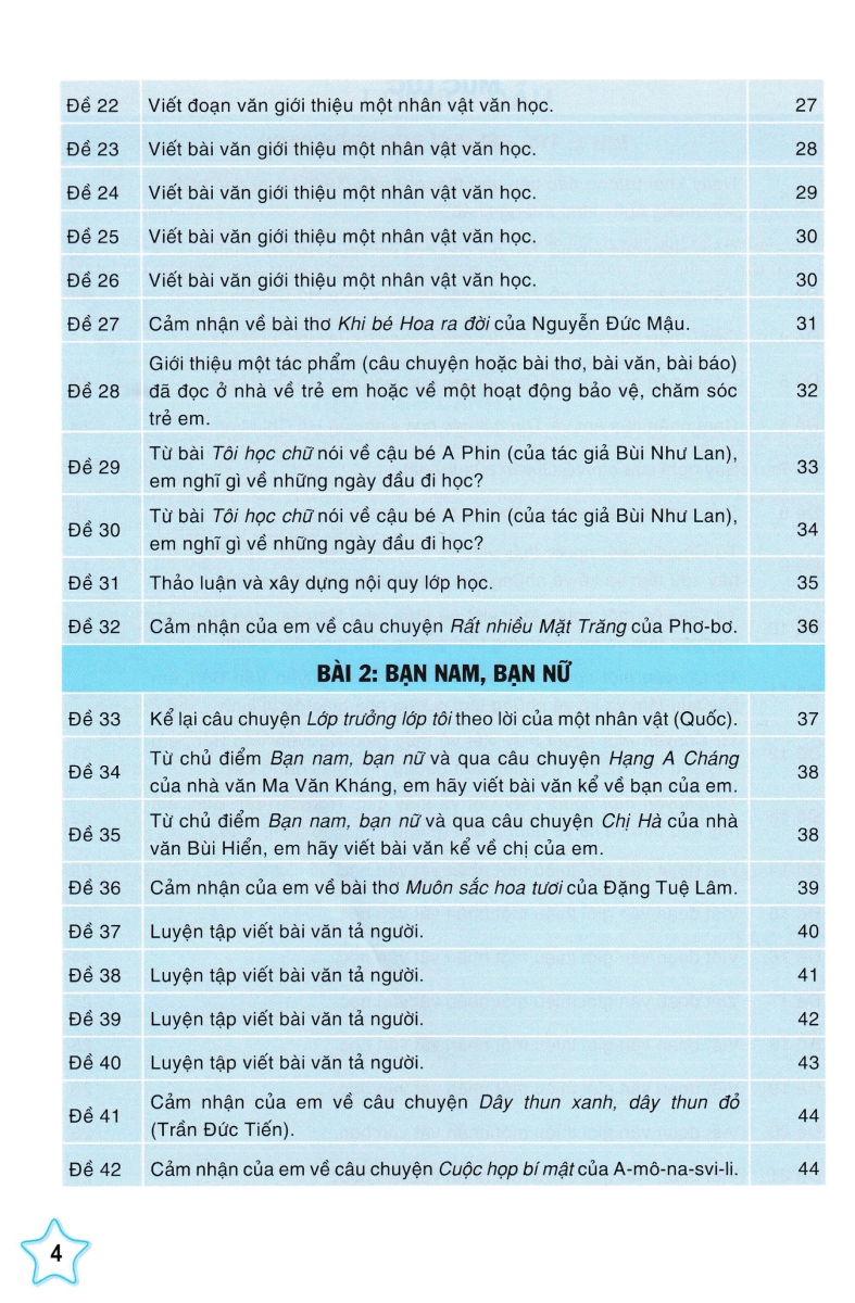 những bài làm văn mẫu 5 - tập 2 (cánh diều) - Ảnh 5