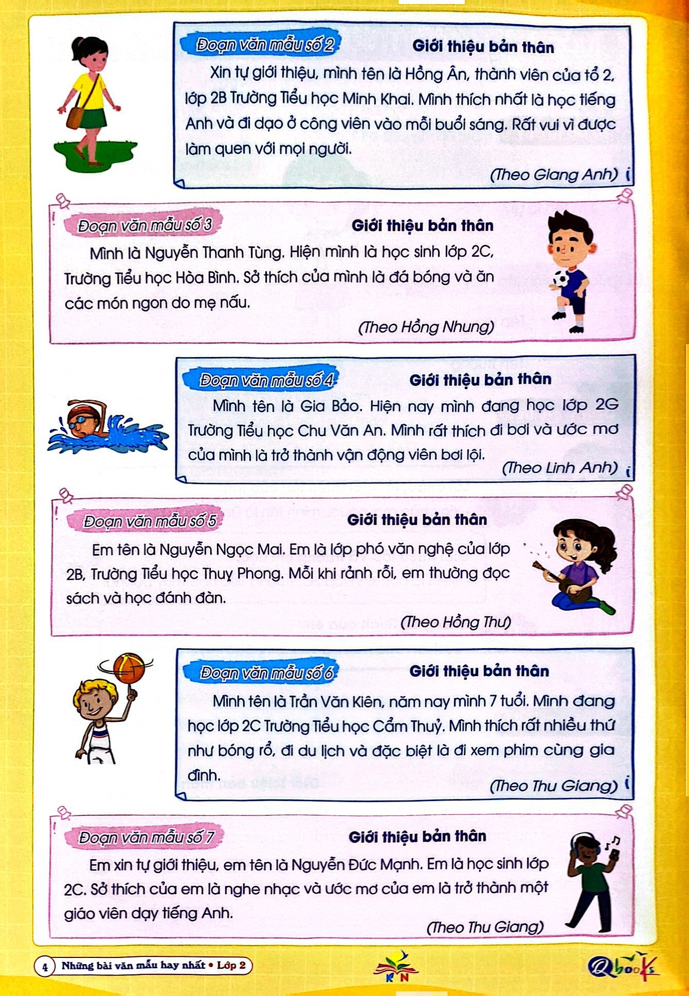 những bài làm văn mẫu hay nhất lớp 2 (kết nối) - Ảnh 6