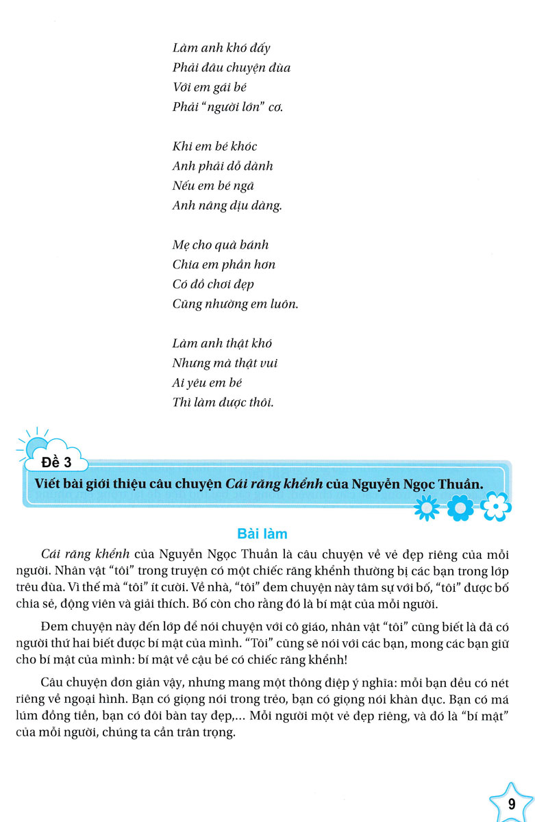 những bài làm văn mẫu lớp 4 tập 1 (cánh diều) - Ảnh 11