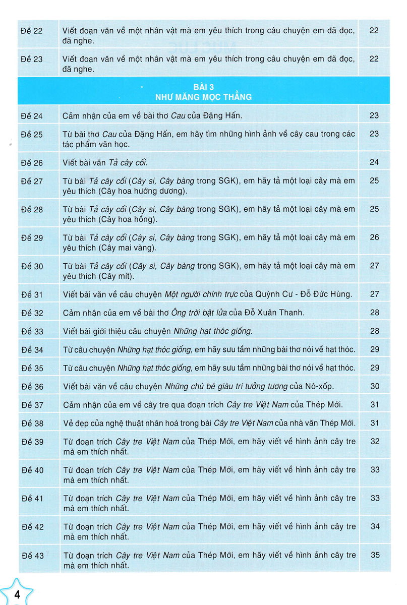 những bài làm văn mẫu lớp 4 tập 1 (cánh diều) - Ảnh 5