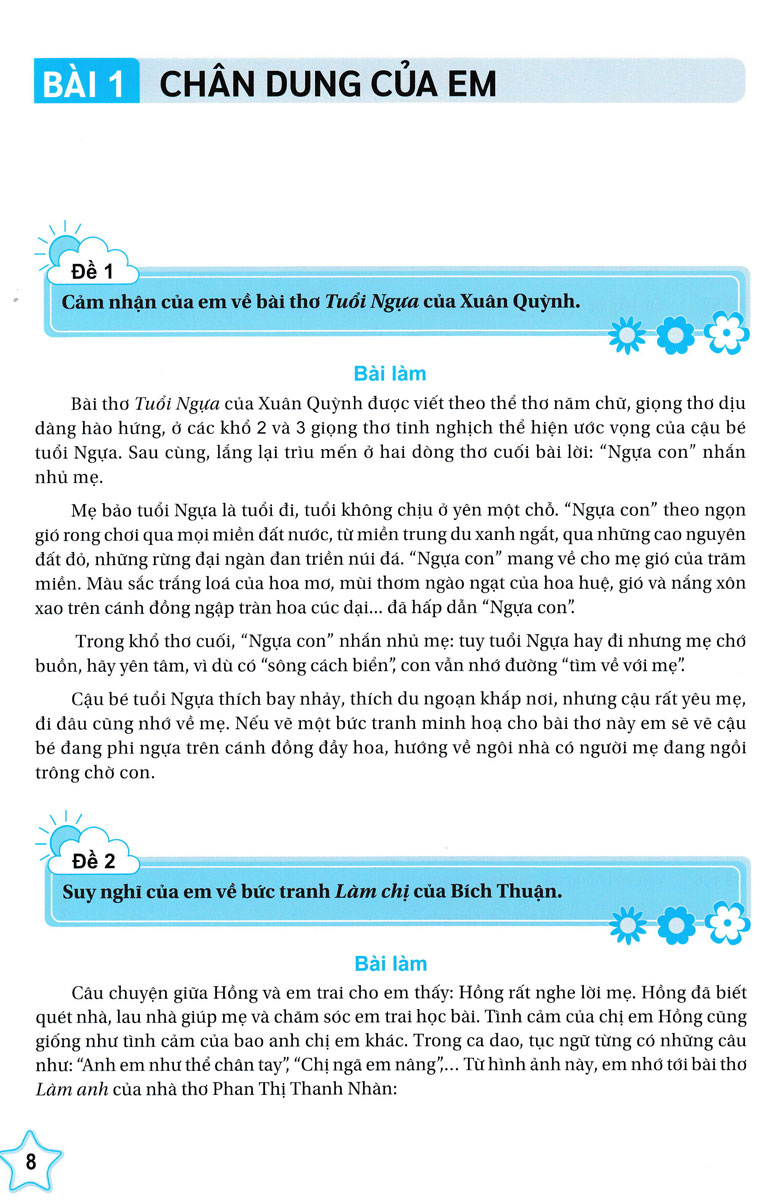 những bài làm văn mẫu lớp 4 tập 1 (cánh diều) - Ảnh 9