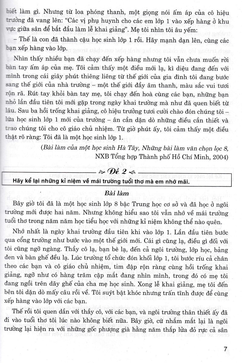 những bài làm văn tiêu biểu 8 (dùng chung cho các bộ sgk hiện hành) - Ảnh 5
