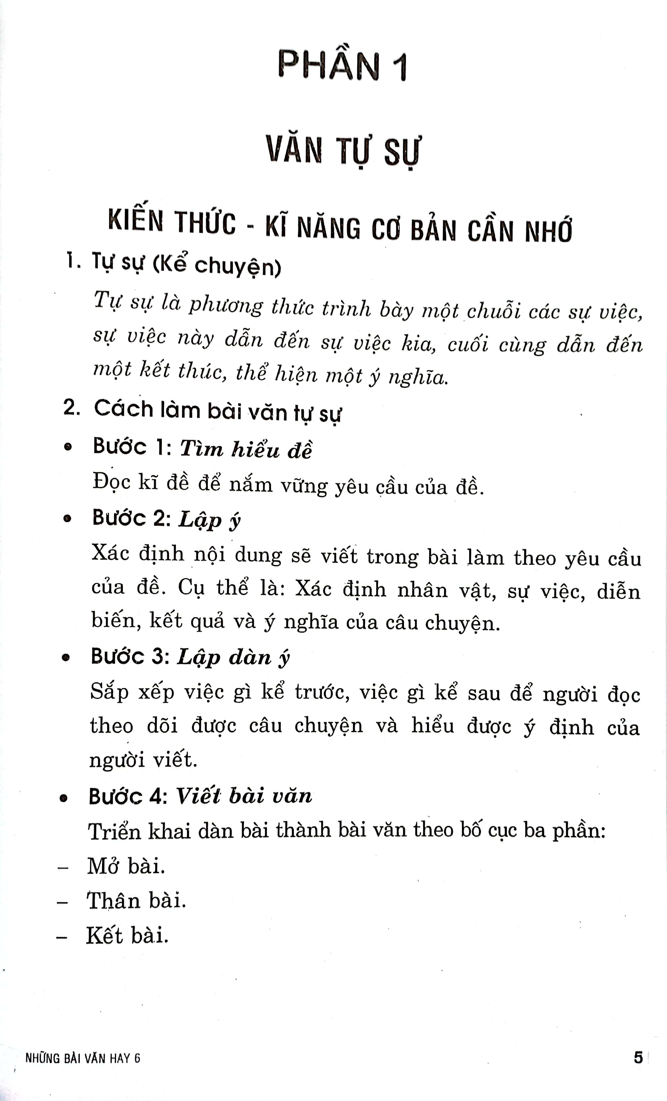 những bài văn hay 6 (theo chương trình giáo dục phổ thông mới)(tái bản 2023) - Ảnh 5