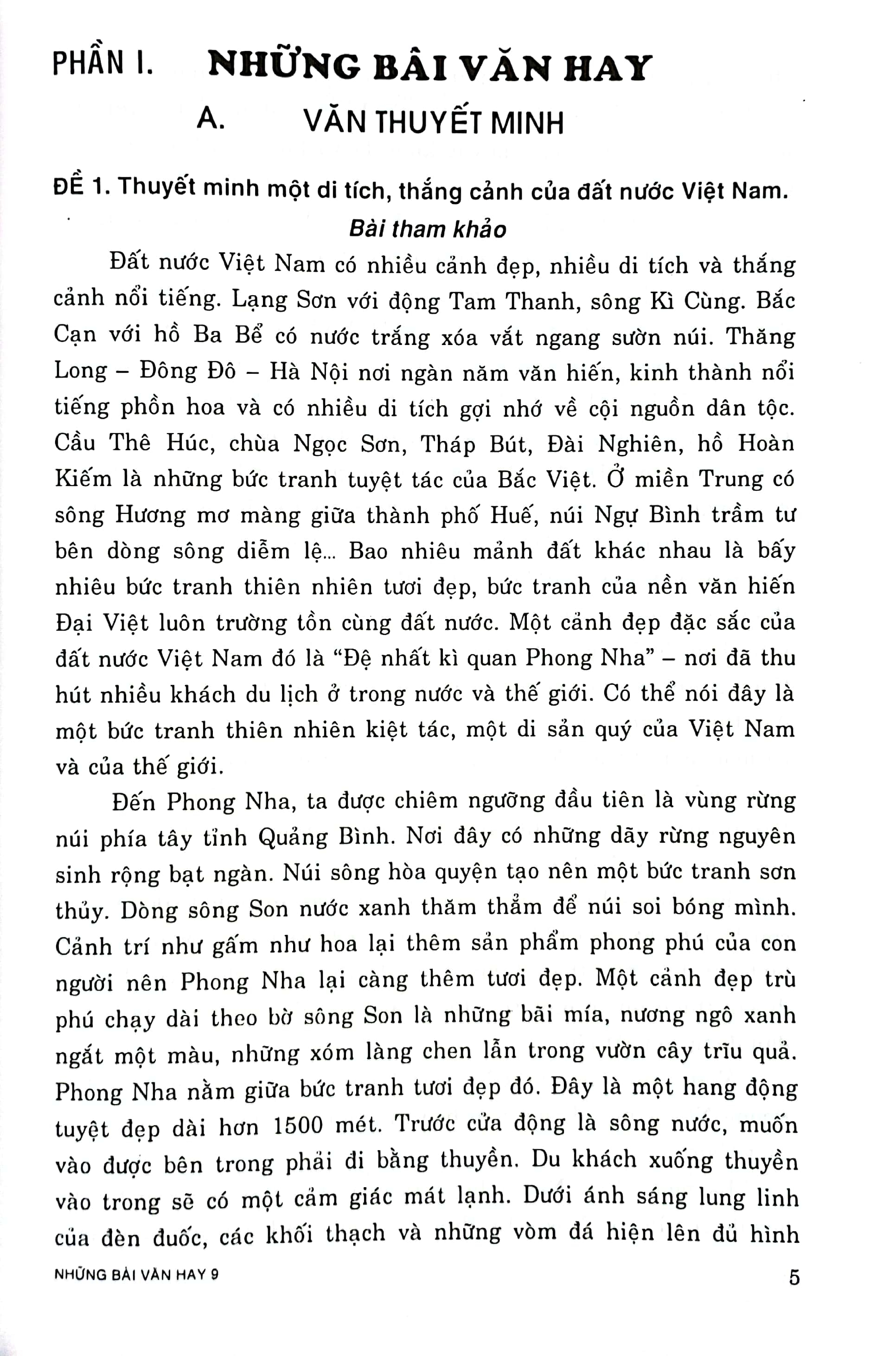những bài văn hay 9 (theo chương trình giáo dục phổ thông mới) - Ảnh 5