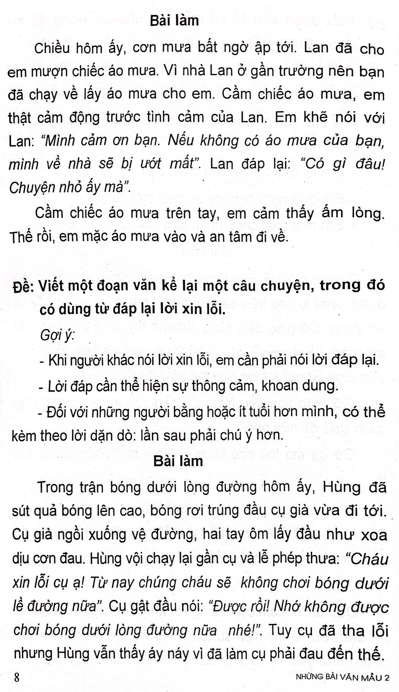 những bài văn mẫu 2 (theo chương trình giáo dục phổ thông mới) - Ảnh 5