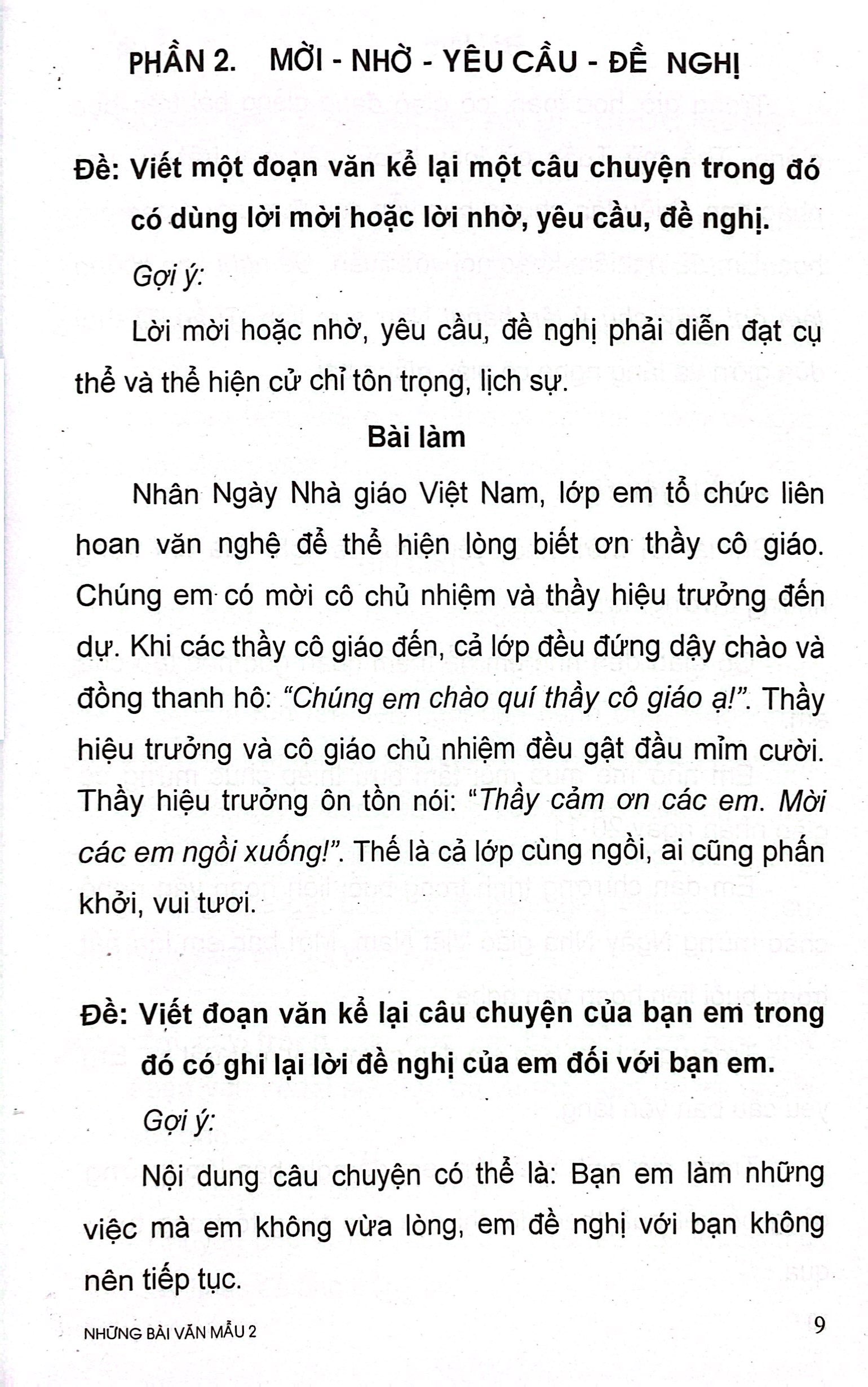 những bài văn mẫu 2 (theo chương trình giáo dục phổ thông mới) - Ảnh 6