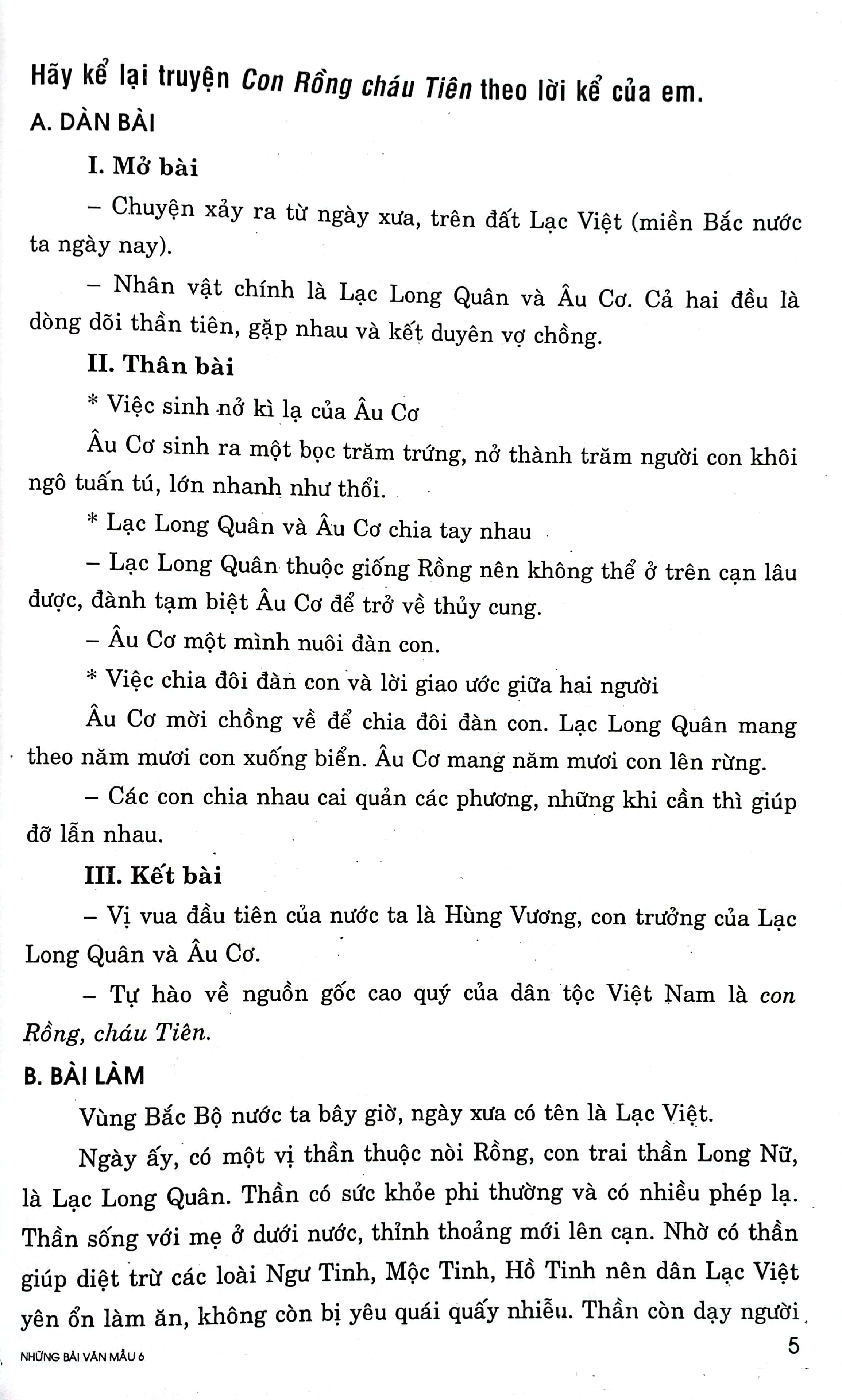 những bài văn mẫu 6 (theo chương trình gdpt mới) - Ảnh 5