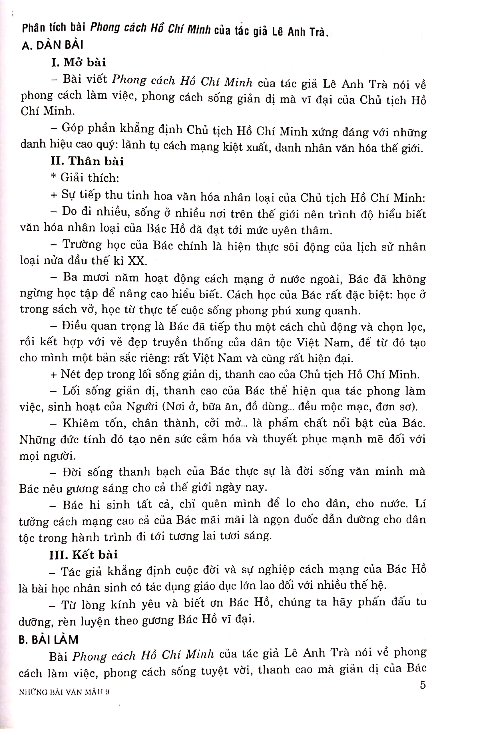 những bài văn mẫu 9 (theo chương trình giáo dục phổ thông mới) - Ảnh 6