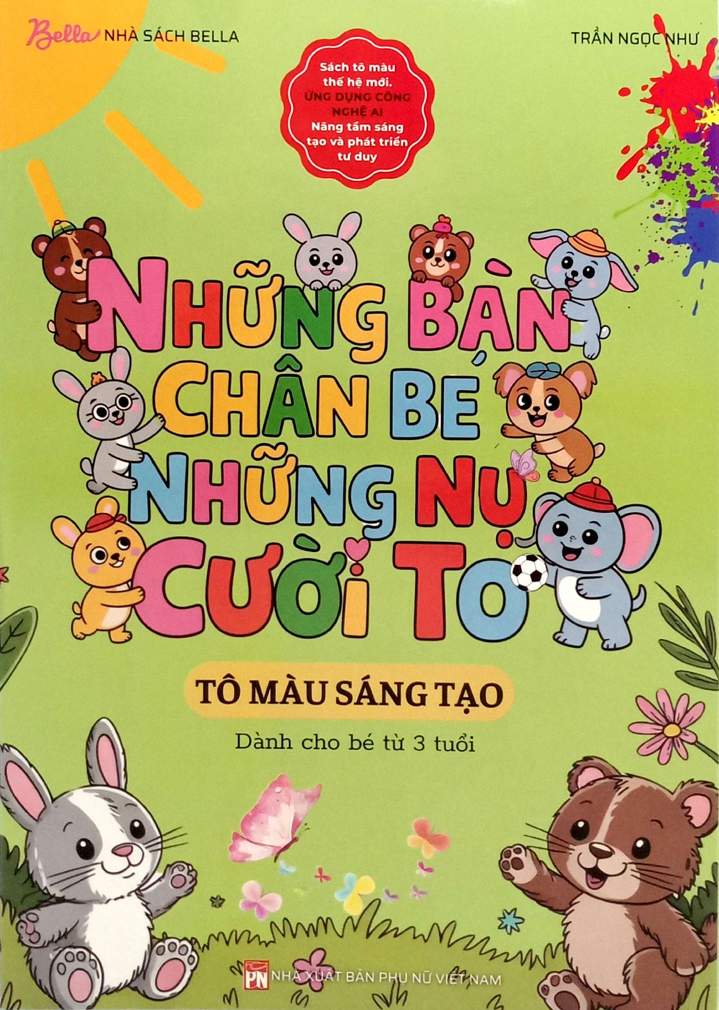 Nhung Ban Chan Be Nhung Nu Cuoi To - To Mau Sang Tao - Danh Cho Be 3 Tuoi - Ảnh 2