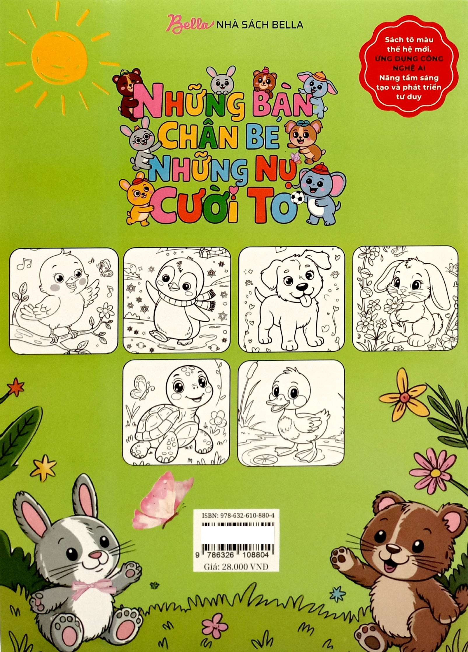 Nhung Ban Chan Be Nhung Nu Cuoi To - To Mau Sang Tao - Danh Cho Be 3 Tuoi - Ảnh 6