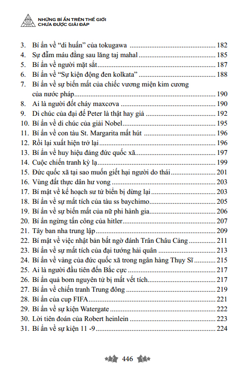 những bí ẩn trên thế giới chưa được giải đáp - bìa cứng (tái bản 2023) - Ảnh 10
