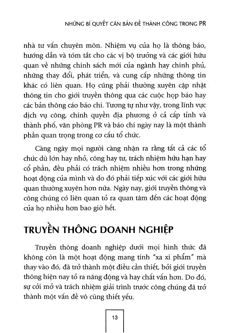 những bí quyết căn bản để thành công trong pr (tái bản 2012) - Ảnh 9