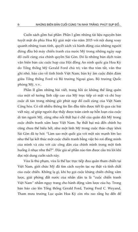 những biên bản cuối cùng tại nhà trắng - phút sụp đổ của việt nam cộng hòa - Ảnh 4