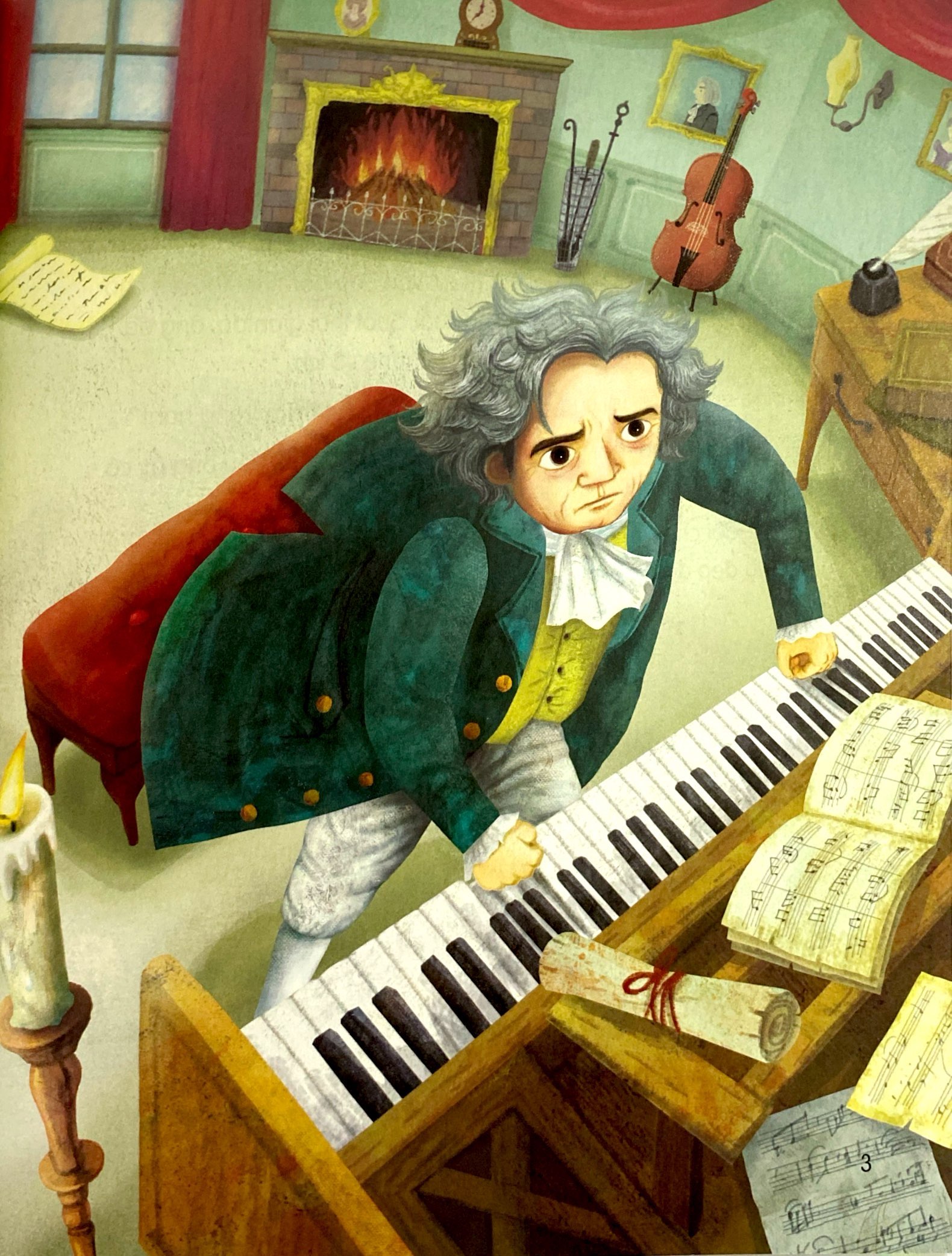 những bộ óc vĩ đại - nhà soạn nhạc thiên tài beethoven (tái bản 2023) - Ảnh 4