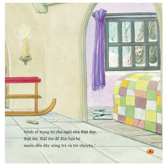 những câu chuyện ấm áp về tình bạn: ngôi nhà trong tuyết - Ảnh 5