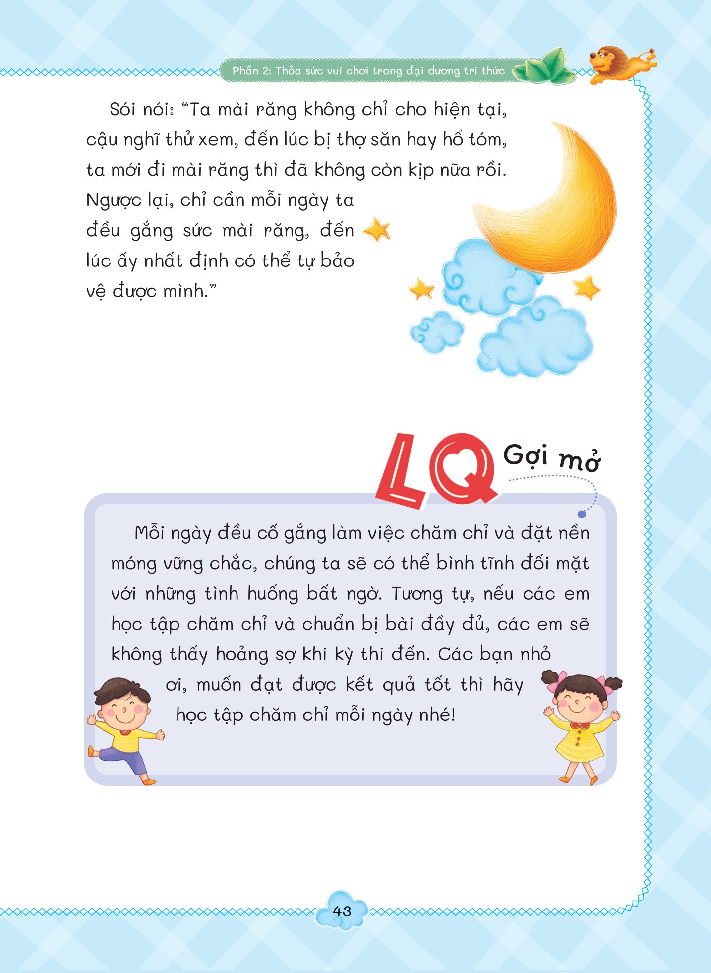 những câu chuyện bồi dưỡng chỉ số - lq - chỉ số học tập - Ảnh 14