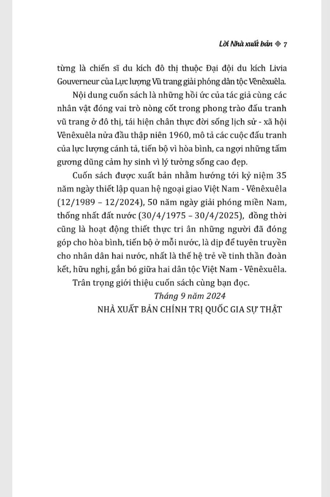 những câu chuyện của nữ chiến sĩ du kích đô thị caracas - Ảnh 5