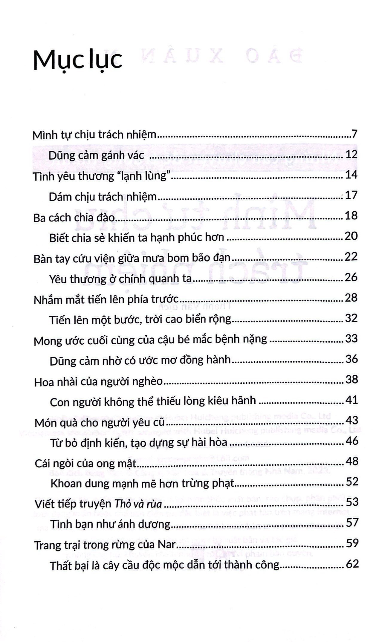 những câu chuyện để trưởng thành - mình tự chịu trách nhiệm - Ảnh 3