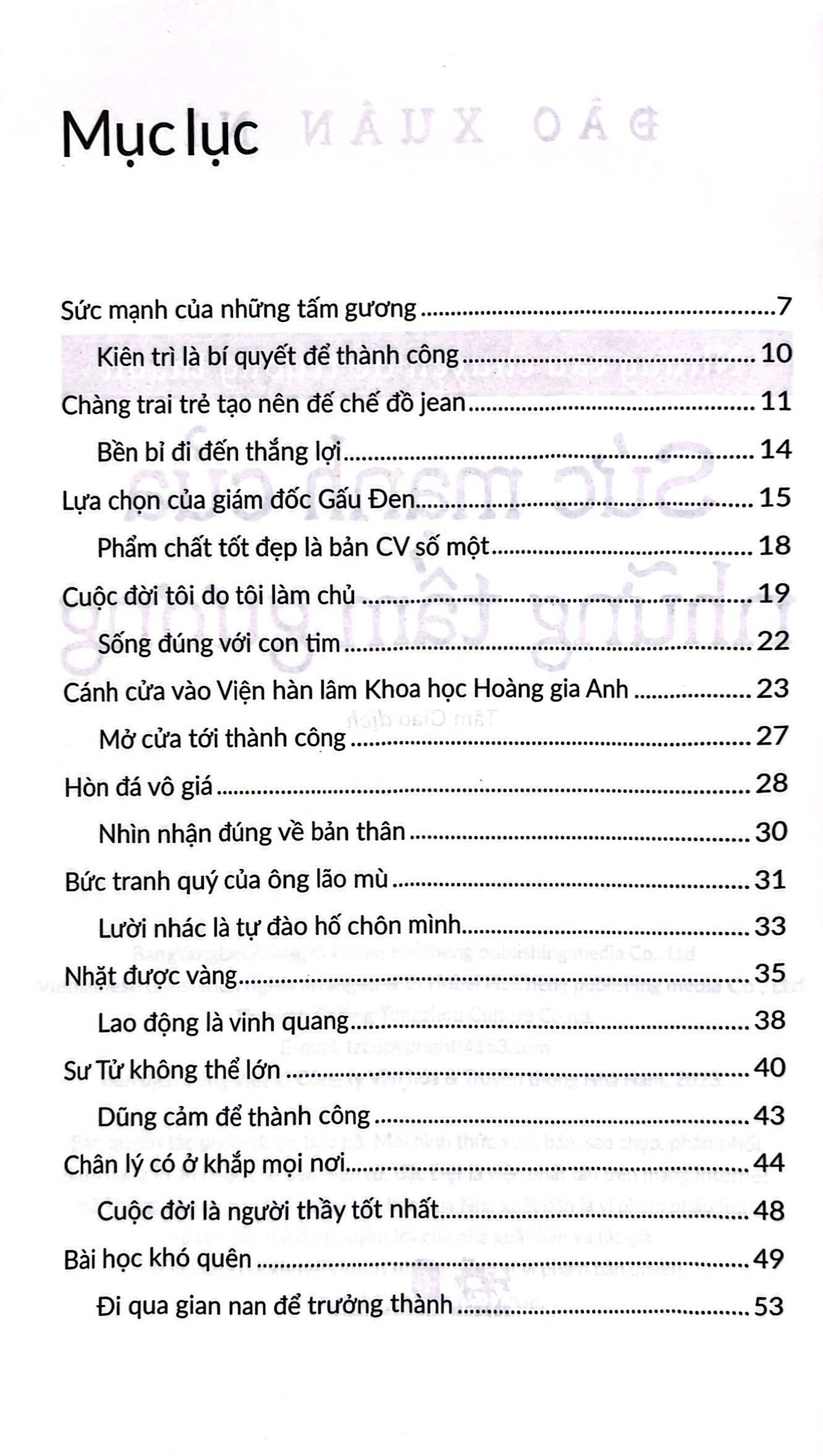 những câu chuyện để trưởng thành - sức mạnh của những tấm gương - Ảnh 3