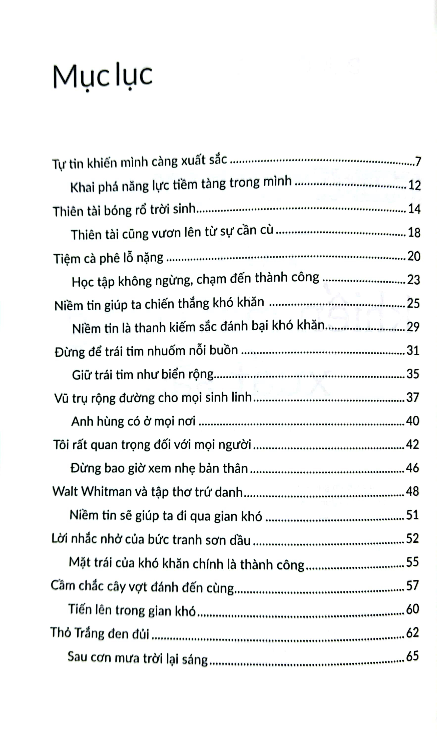 những câu chuyện để trưởng thành - tự tin khiến mình càng xuất sắc - Ảnh 3