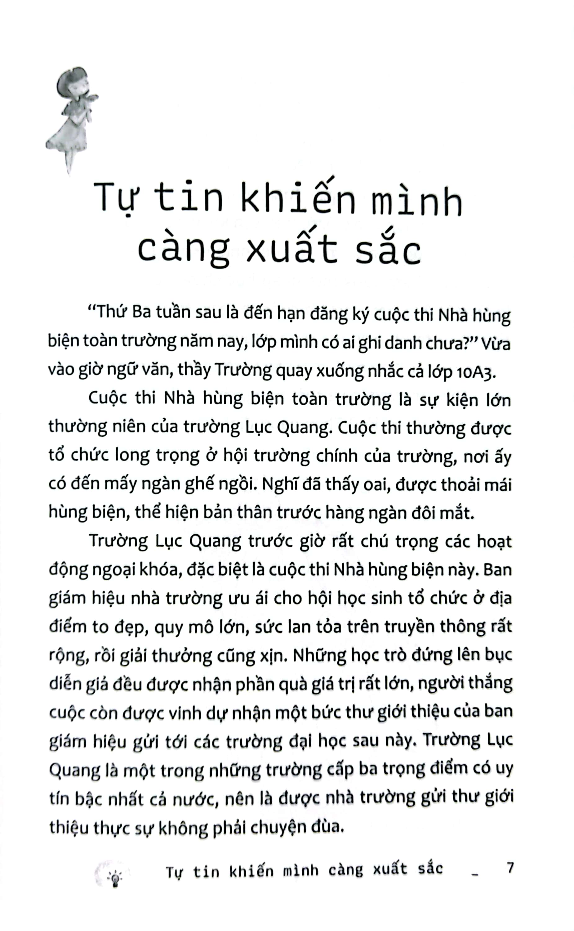 những câu chuyện để trưởng thành - tự tin khiến mình càng xuất sắc - Ảnh 6