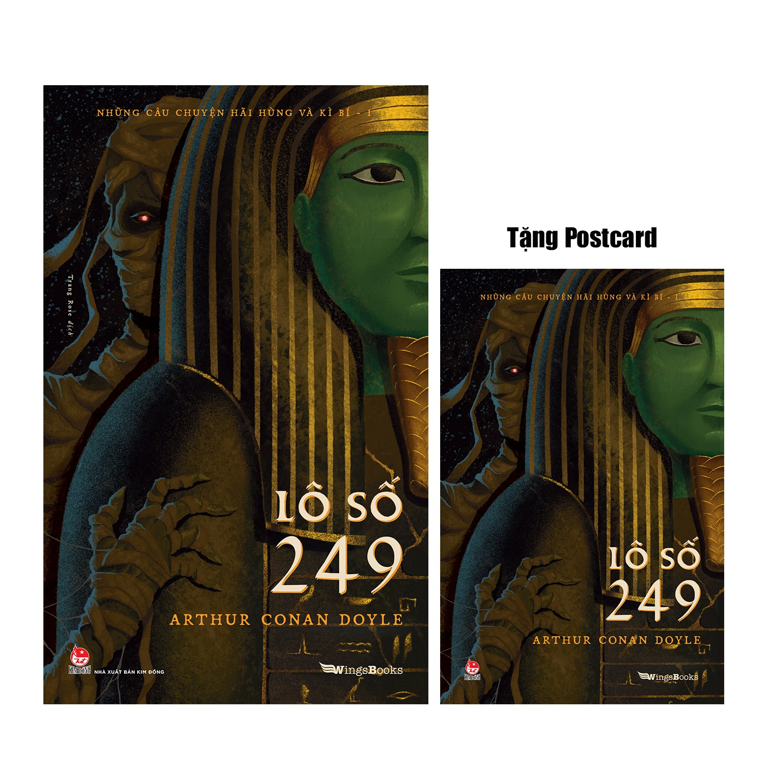 những câu chuyện hãi hùng và kì bí - phần i - lô số 249 - tặng kèm postcard - Ảnh 2