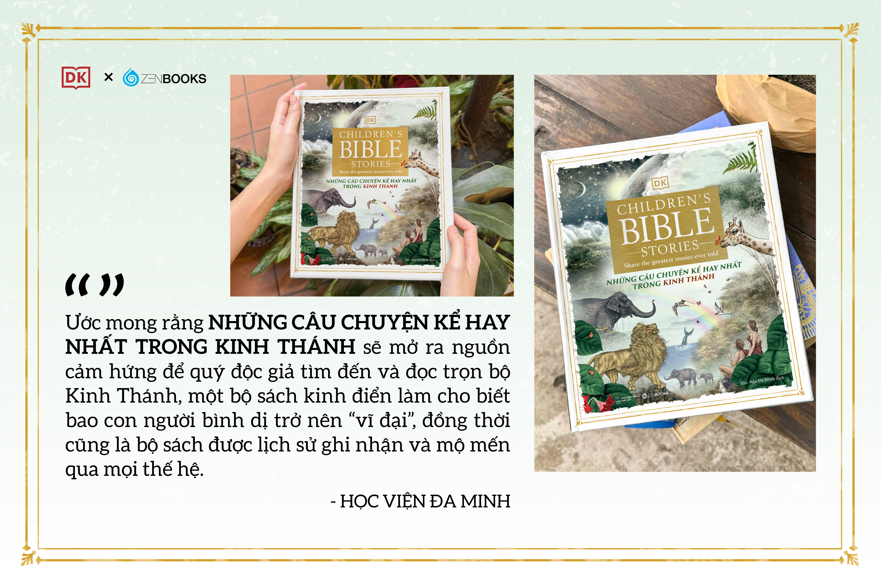 những câu chuyện kể hay nhất trong kinh thánh - bìa cứng - Ảnh 5