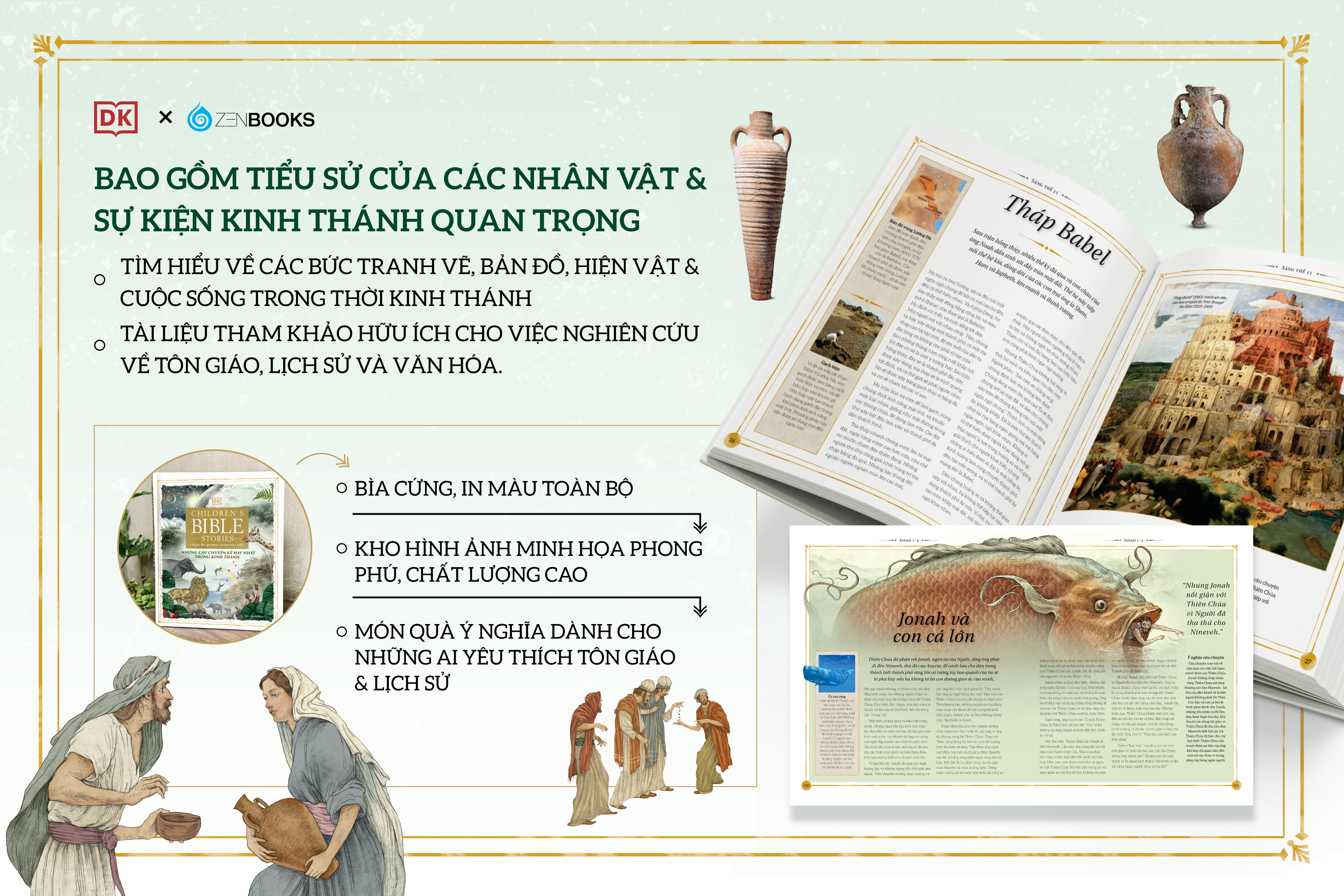những câu chuyện kể hay nhất trong kinh thánh - bìa cứng - Ảnh 6