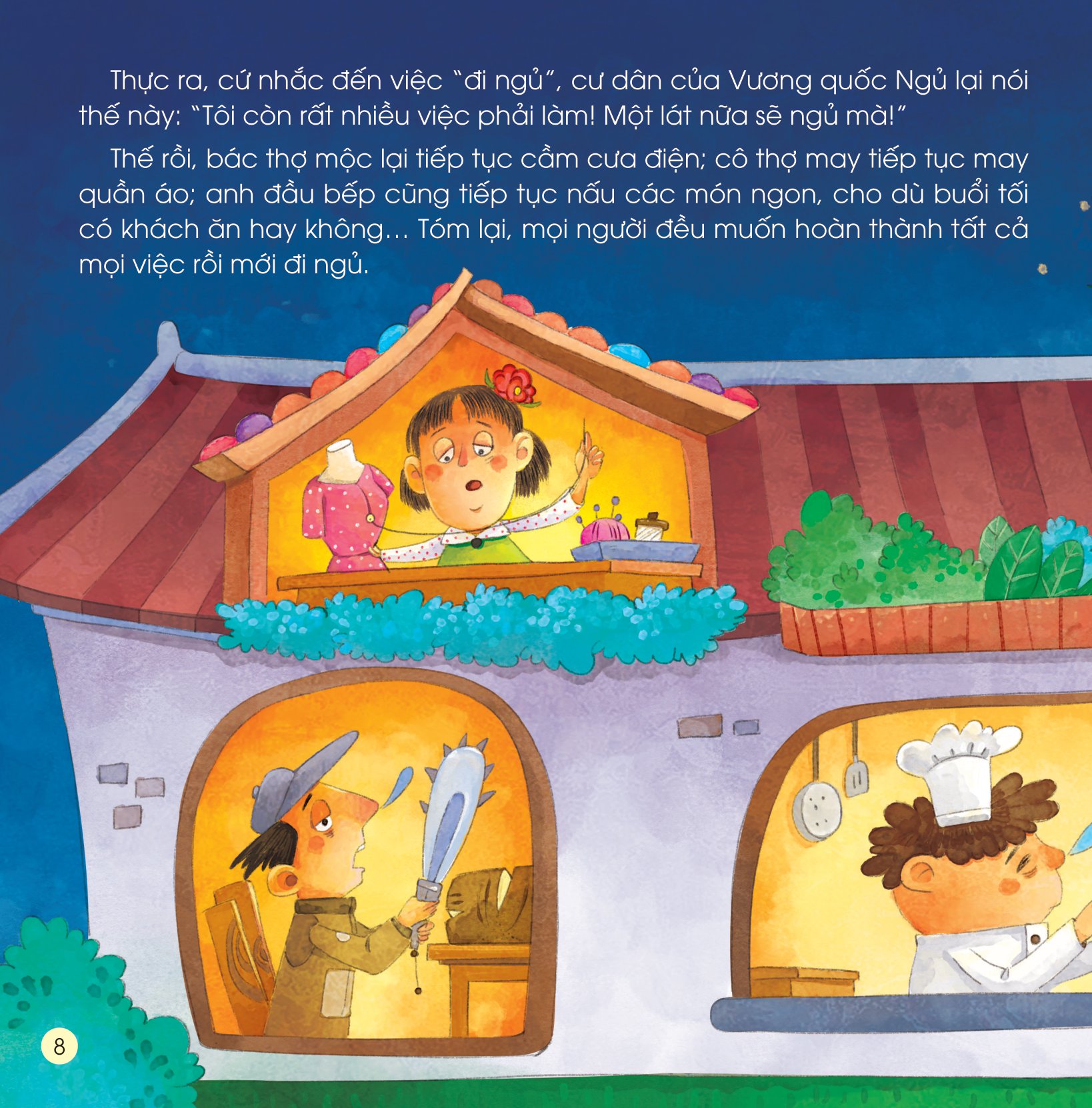 những câu chuyện lý thú về cơ thể người - chuyện buồn phiền ở vương quốc ngủ - Ảnh 7