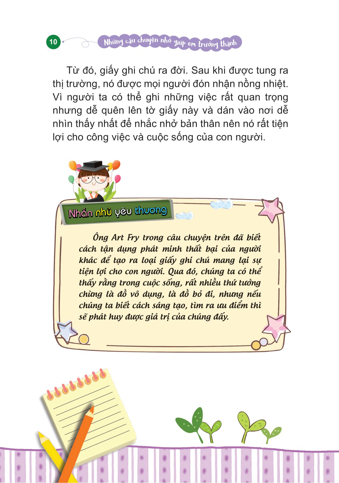 những câu chuyện nhỏ giúp em trưởng thành - tớ sáng tạo - Ảnh 11