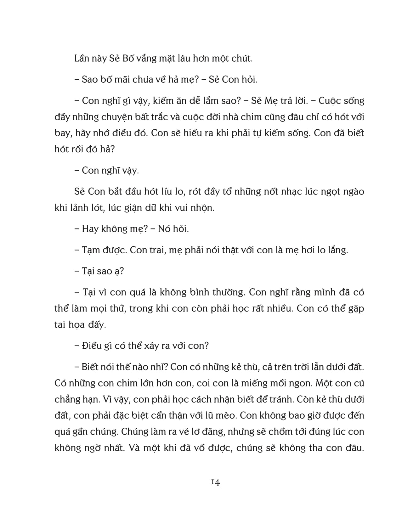 những câu chuyện sưởi ấm tâm hồn - chim sẻ serafino và những chuyến ngao du kì thú - Ảnh 12
