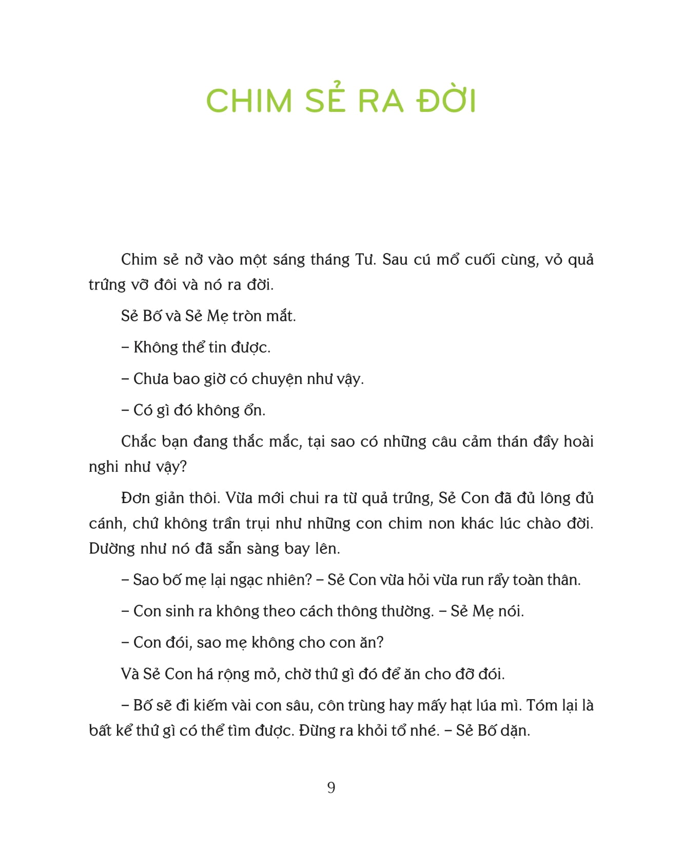 những câu chuyện sưởi ấm tâm hồn - chim sẻ serafino và những chuyến ngao du kì thú - Ảnh 7